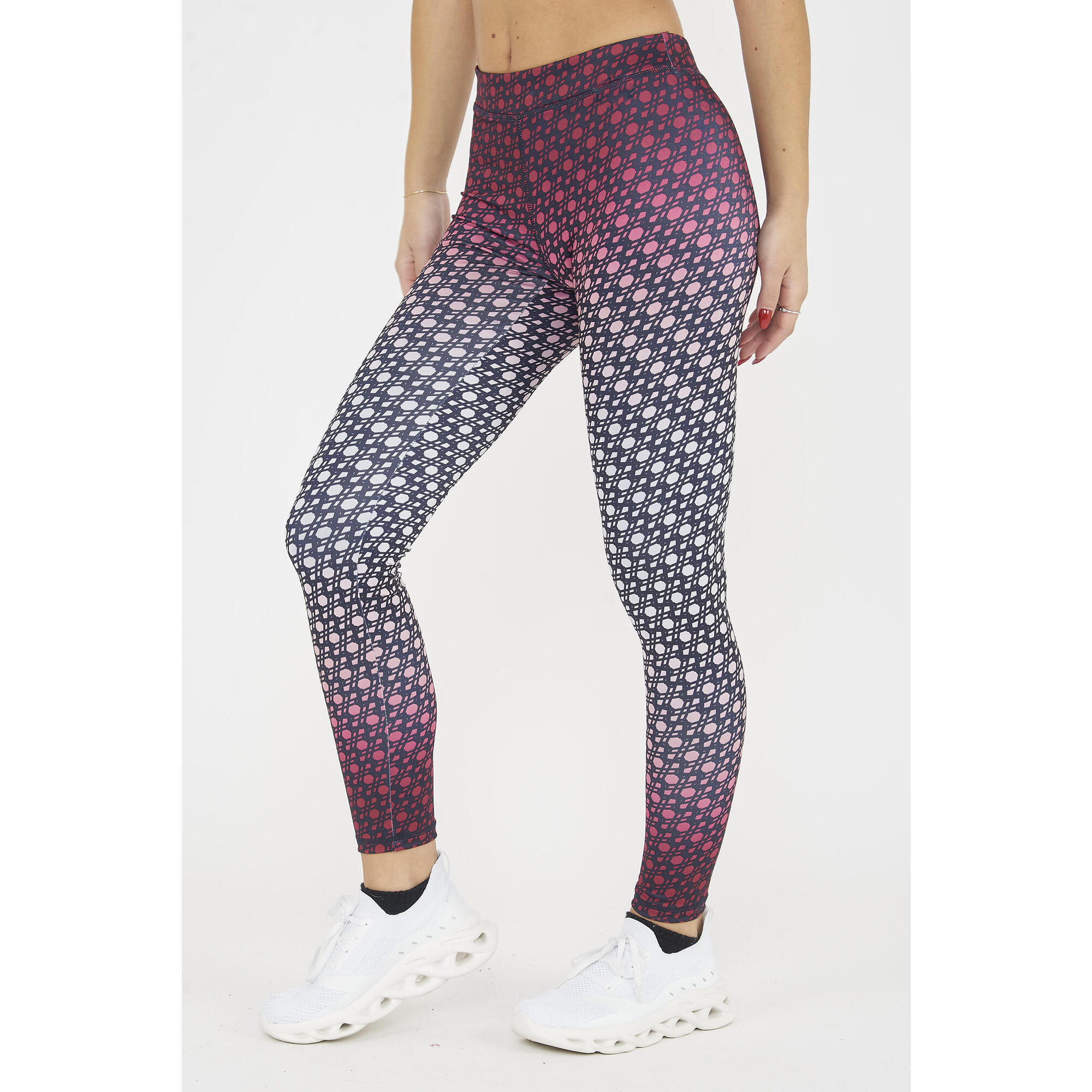 Legginsy do treningu damskie NETMESH