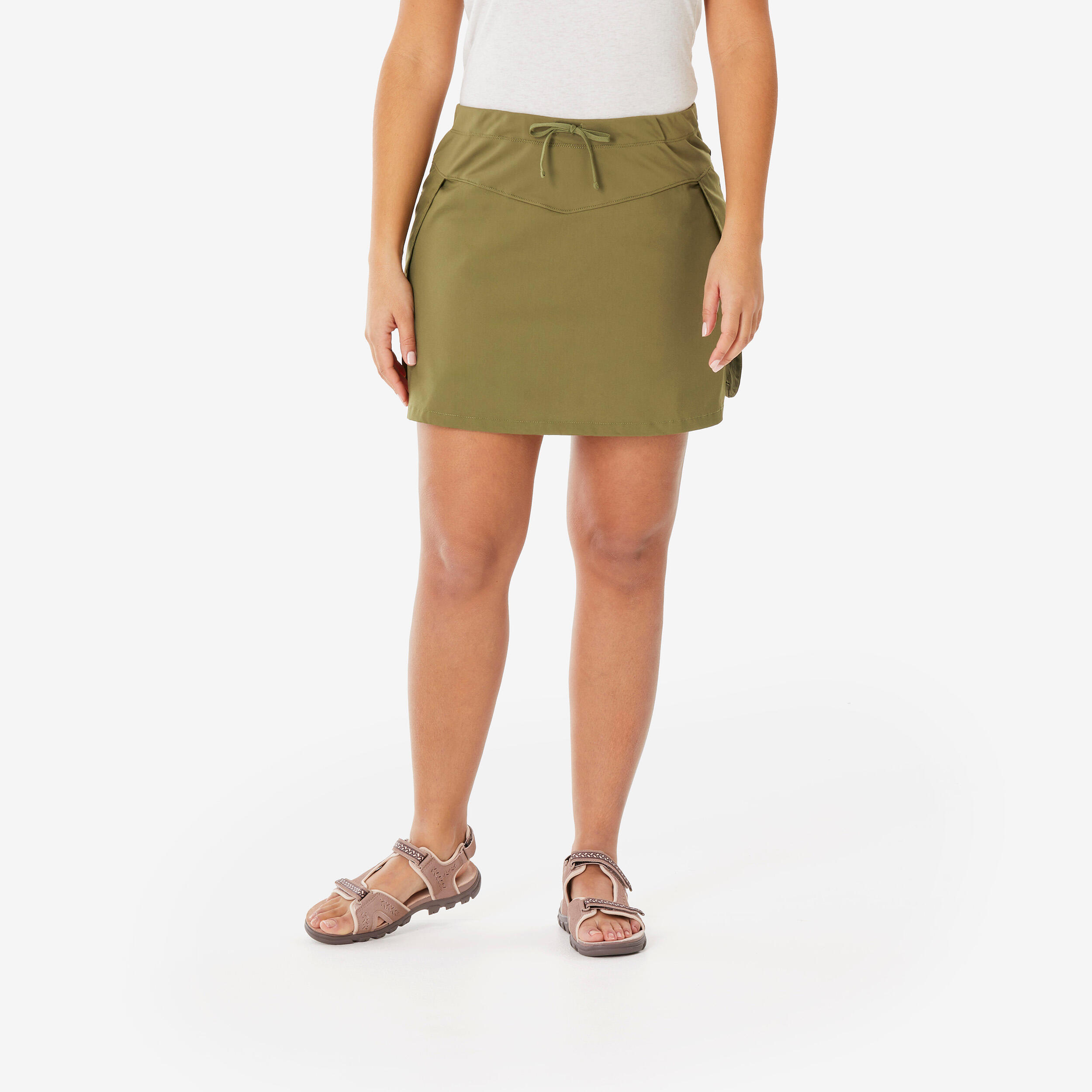 Spódnico-spodenki turystyczne damskie Quechua NH500