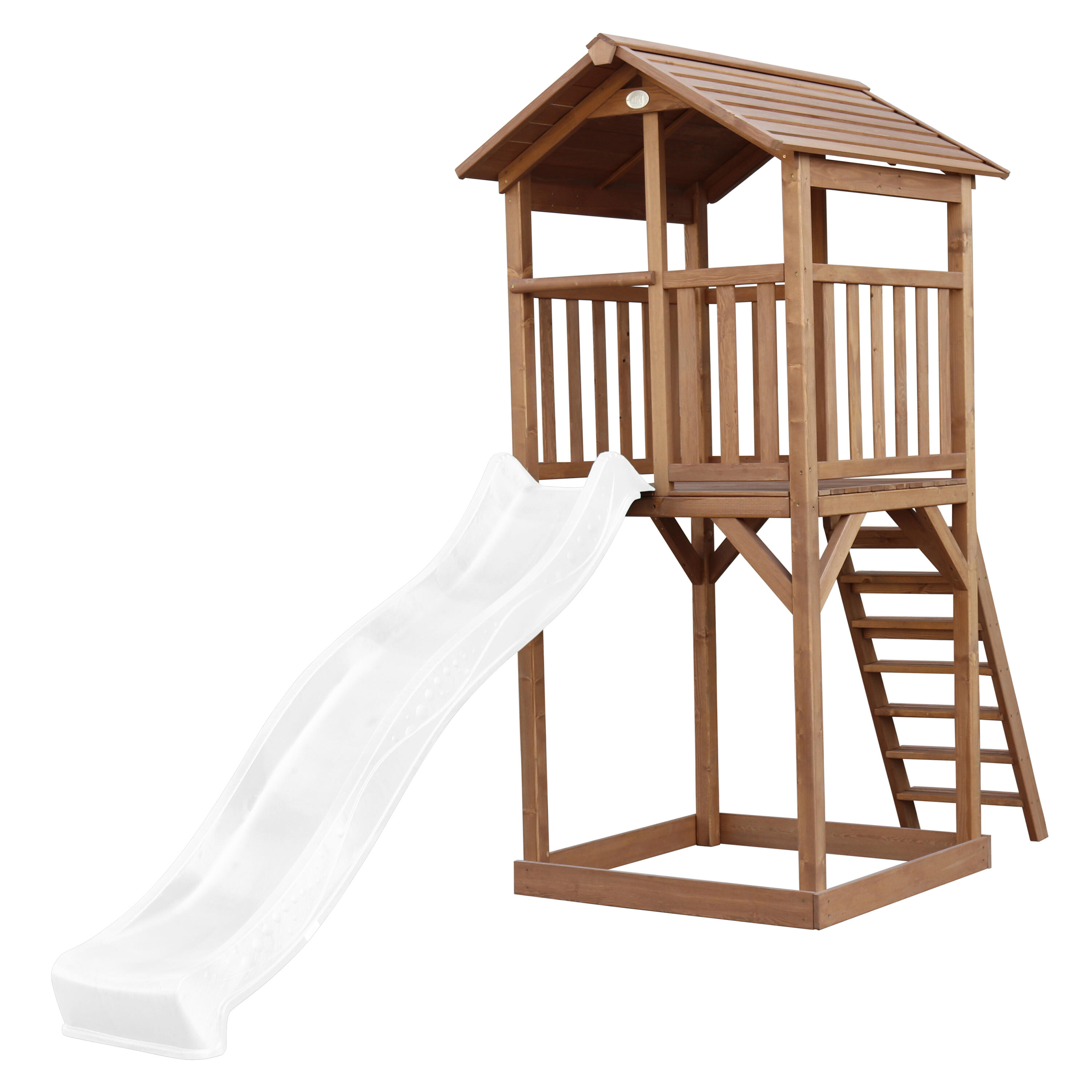 Plac zabaw AXI Beach Tower, zjeżdżalnia i piaskownica