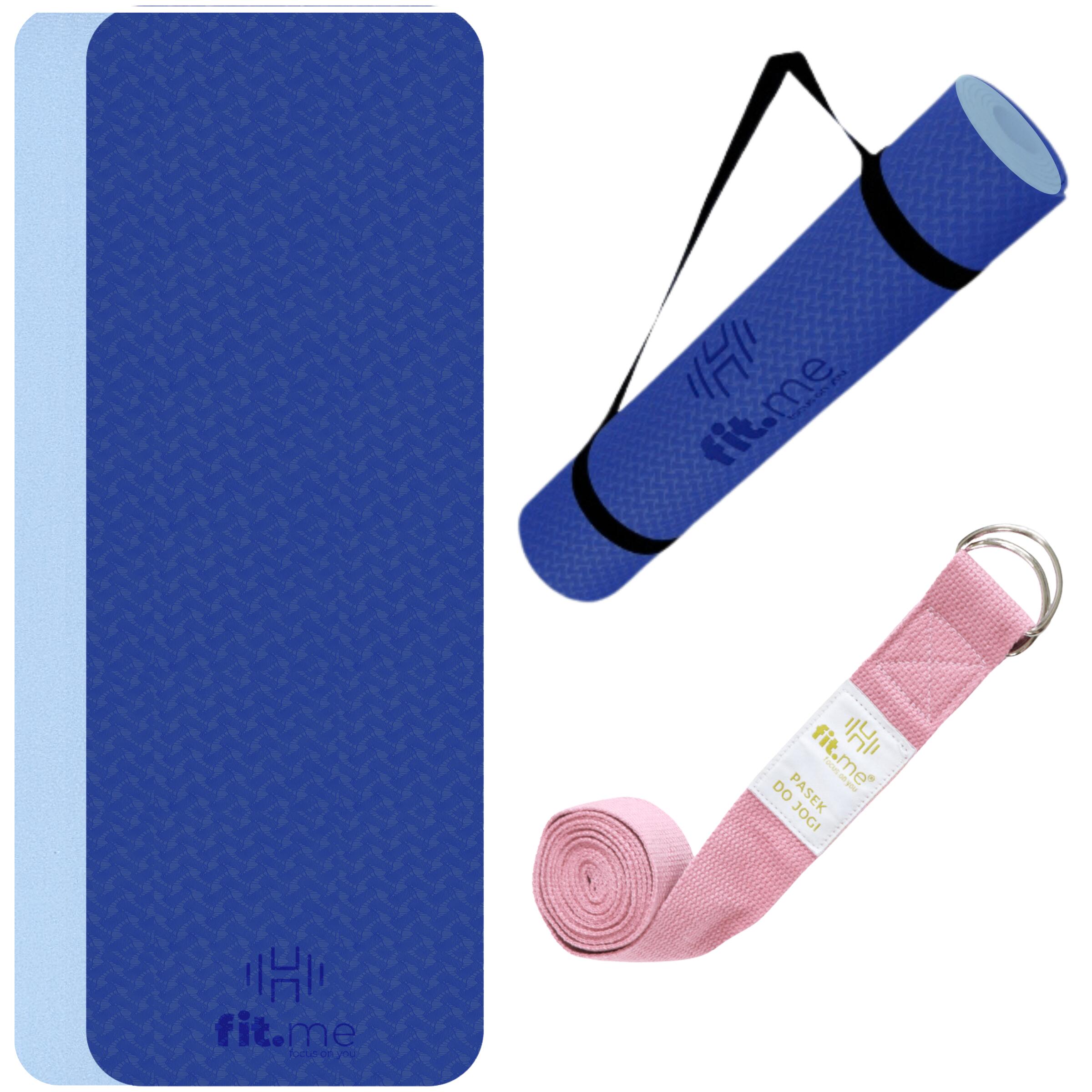 Mata do Jogi i Ćwiczeń TPE dwukolorowa Fit.Me