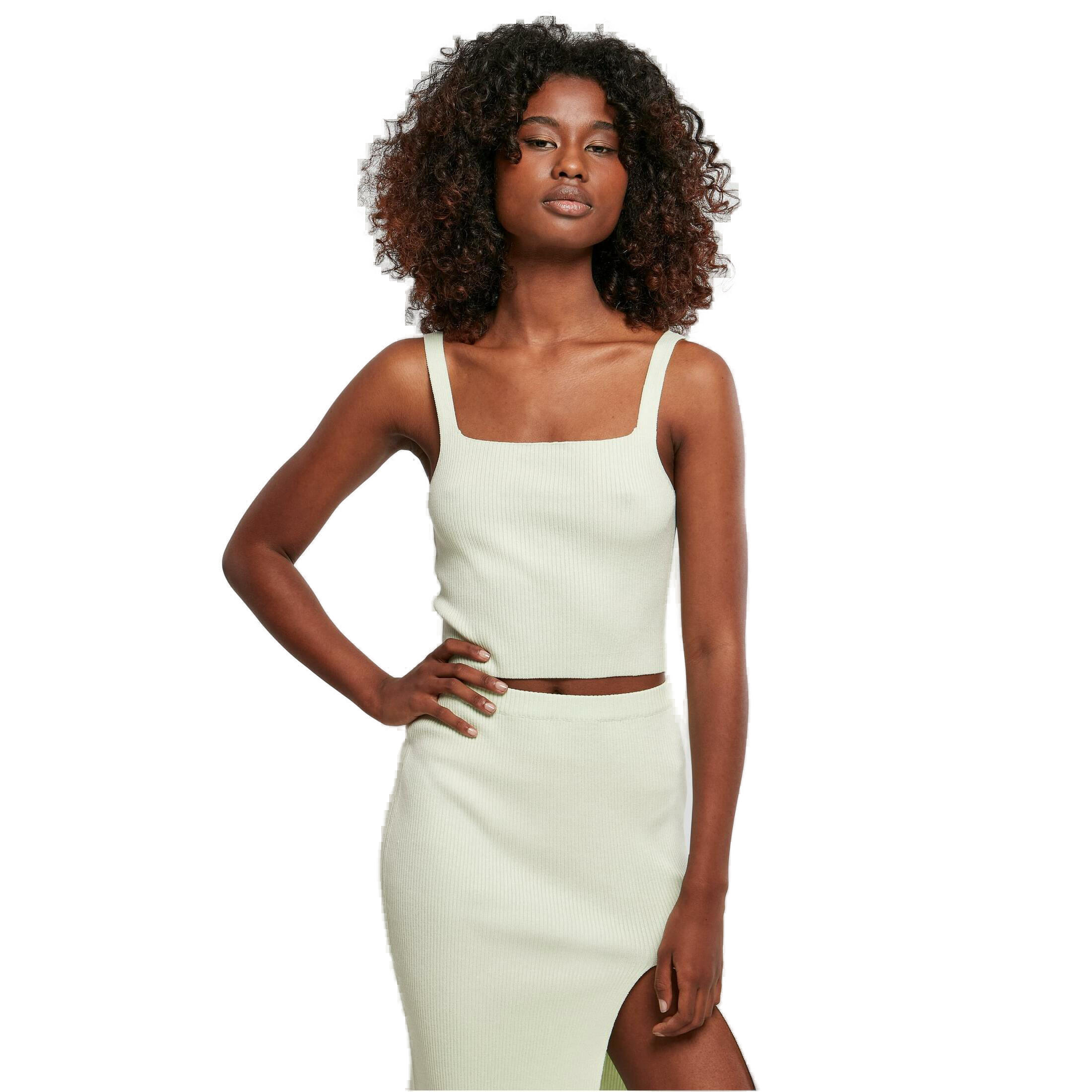 Damska krótka bluzka z dzianiny Urban Classics GT