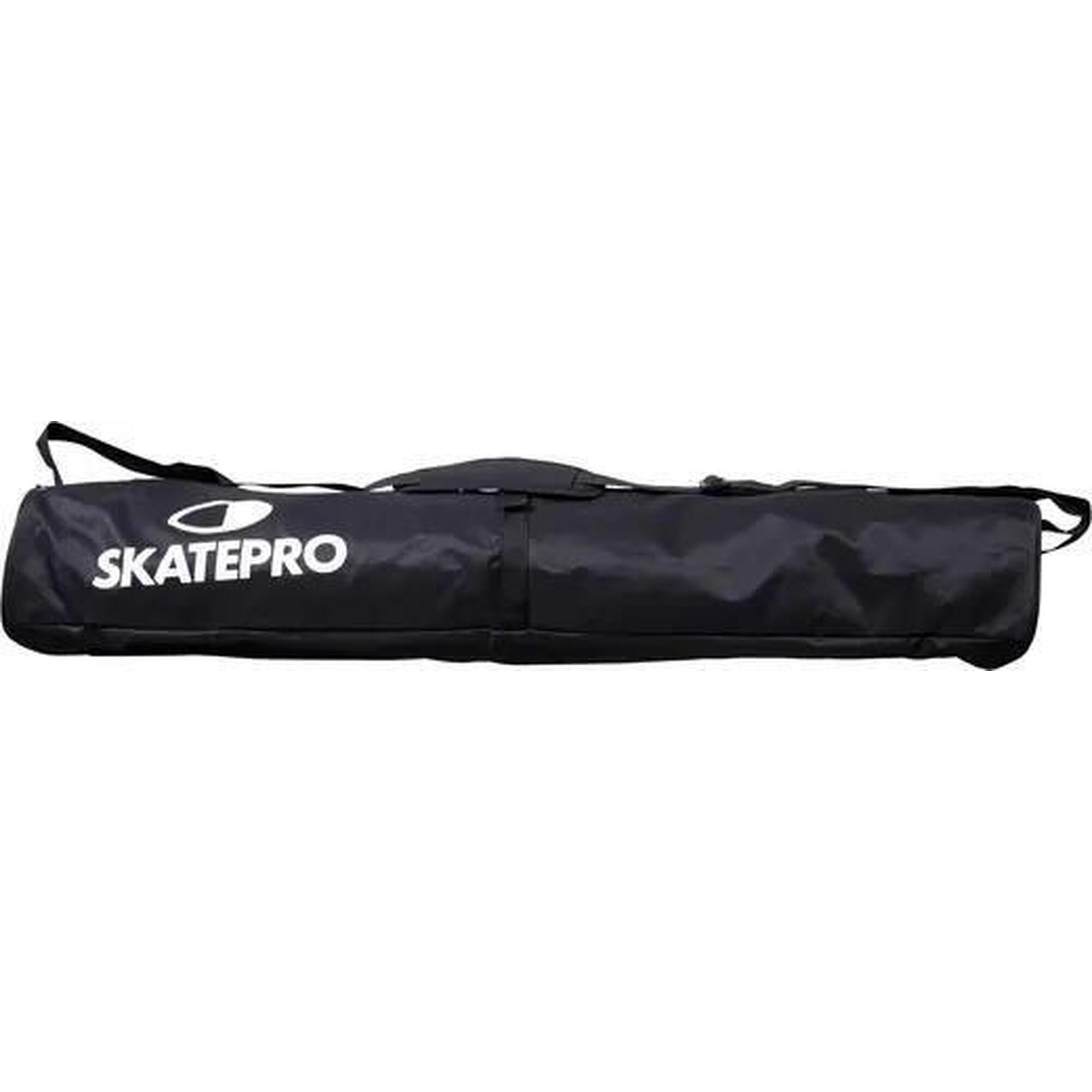 Sporty zimowe Narty biegowe unisex SkatePro Torba na nartorolki - Czarny/Biały