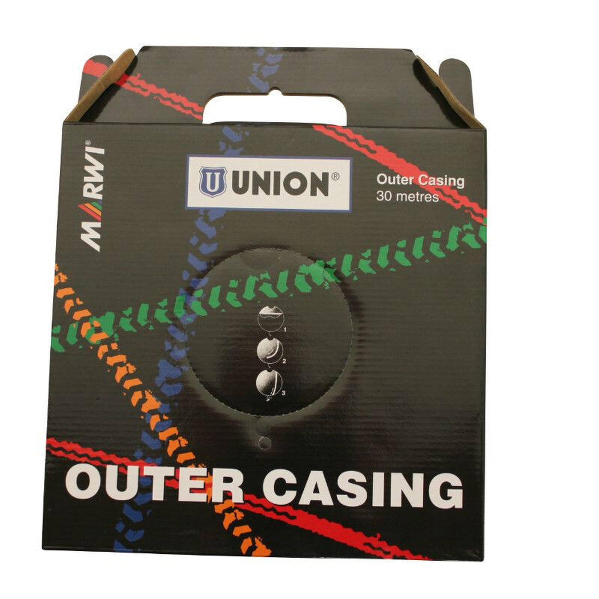 Obudowa przerzutki z wkładką teflonową Marwi 4 mm