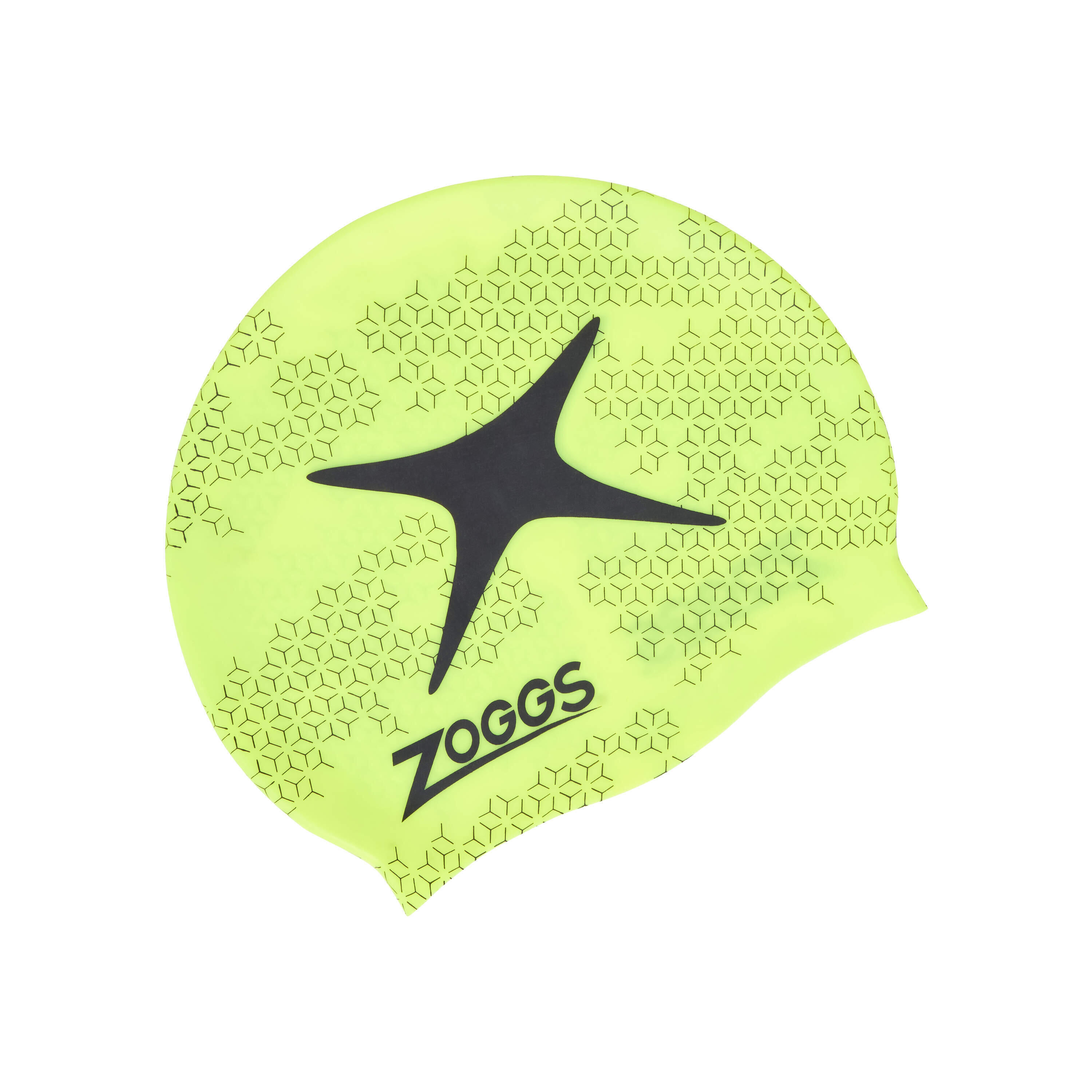 Czapka do pływania z nadrukiem silikonowa Zoggs