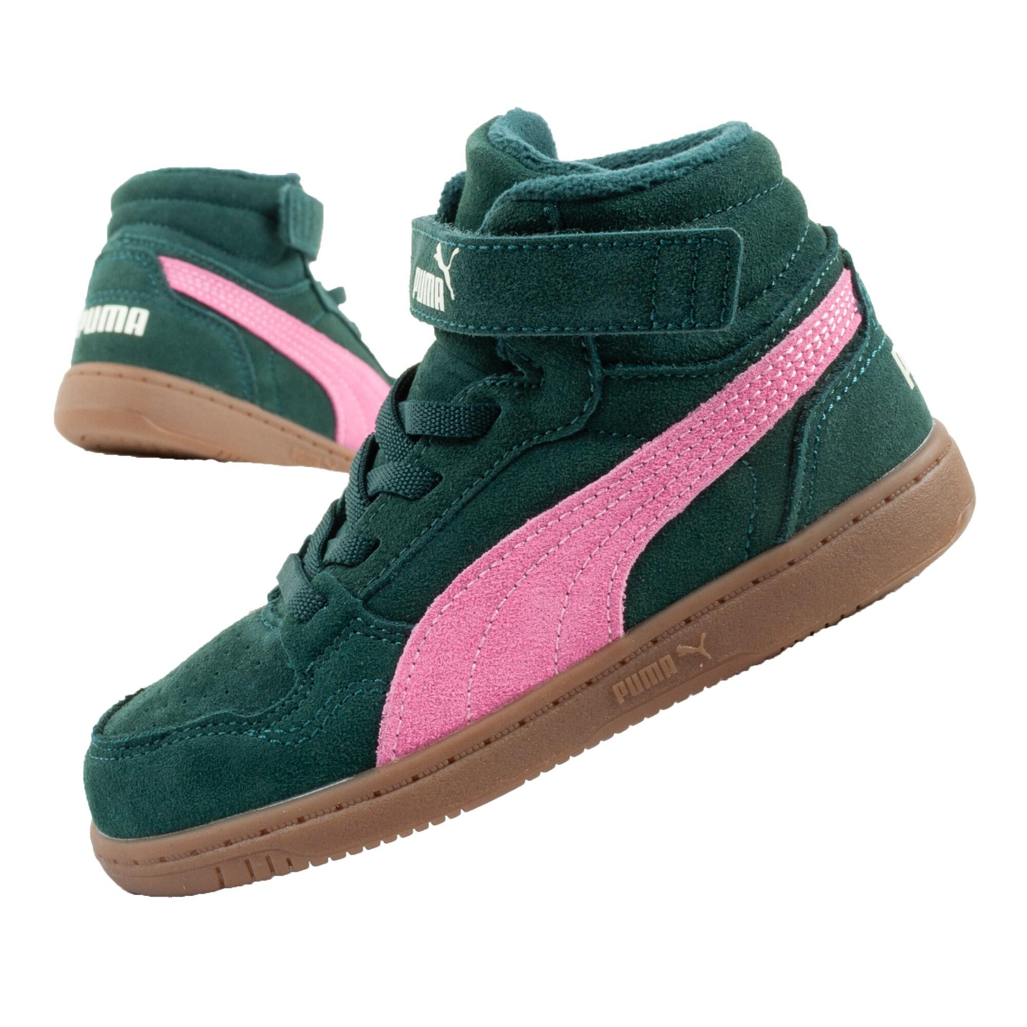 Buty sportowe dziecięce Puma Reb-L Mid ocieplane