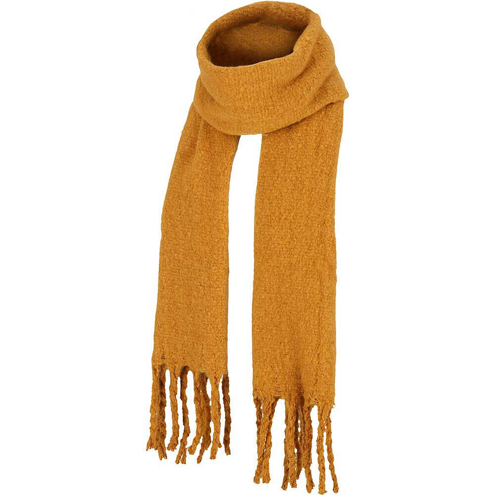Szalik damski - Moda - Ochra - Jeden rozmiar