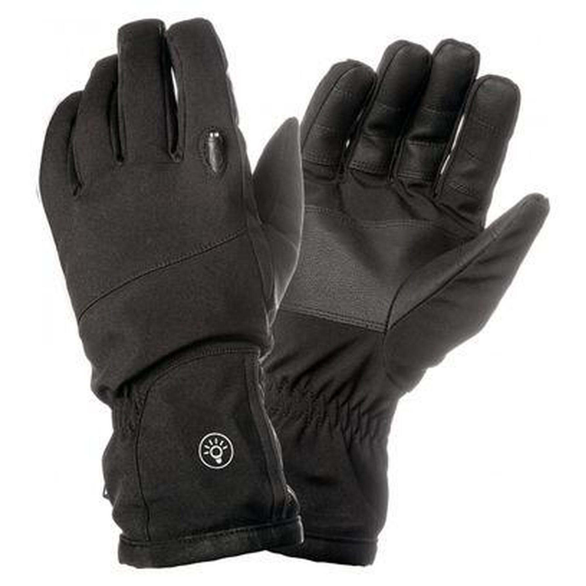 Rękawiczki rowerowe Long City ze zintegrowanym oświetleniem ledowym usb Tucano U