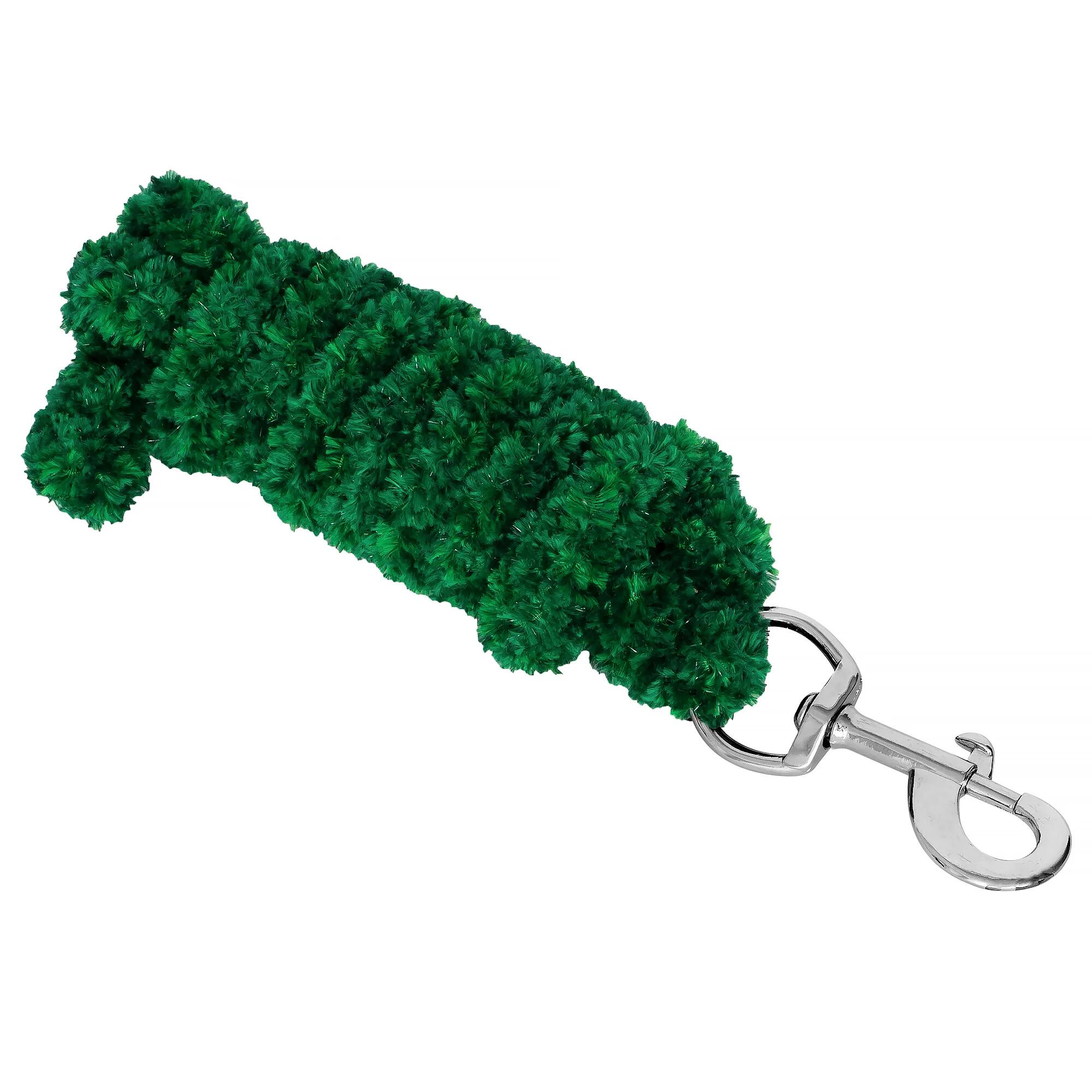 Uwiąz dla konia START Fluffy 2m puszysty, klasyczny karabińczyk SNAP