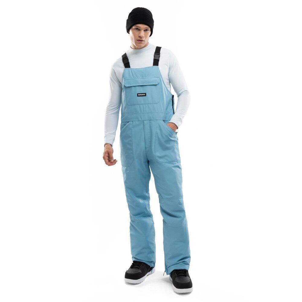 Męskie spodnie snowboardowe z szelkami Sporty zimowe Siroko B1 Zao