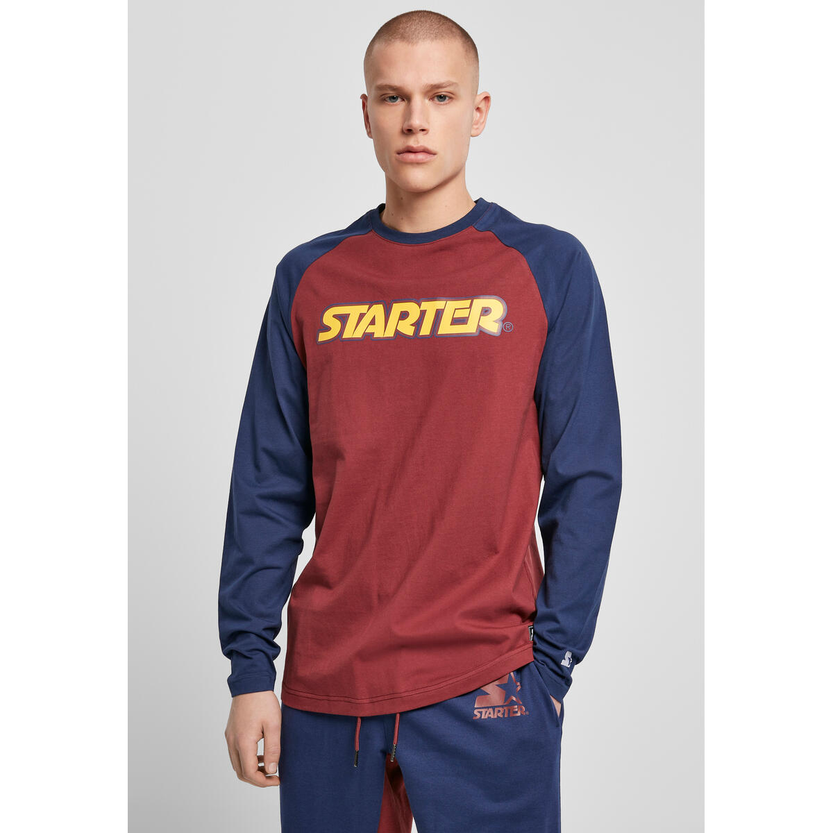 Koszulka z długim rękawem Urban Classics starter raglan