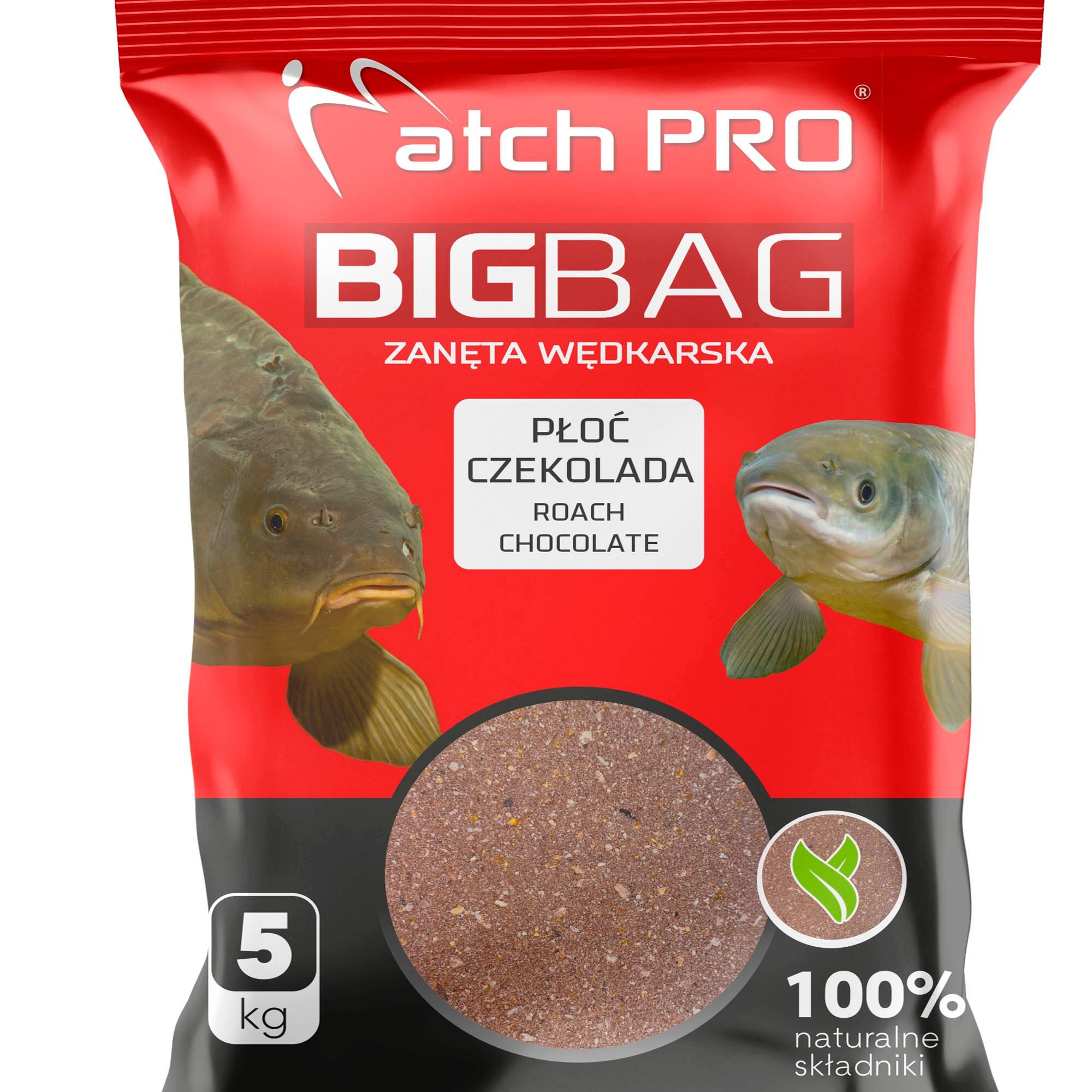 Zanęta Matchpro Big Bag Płoć Czekolada 5Kg