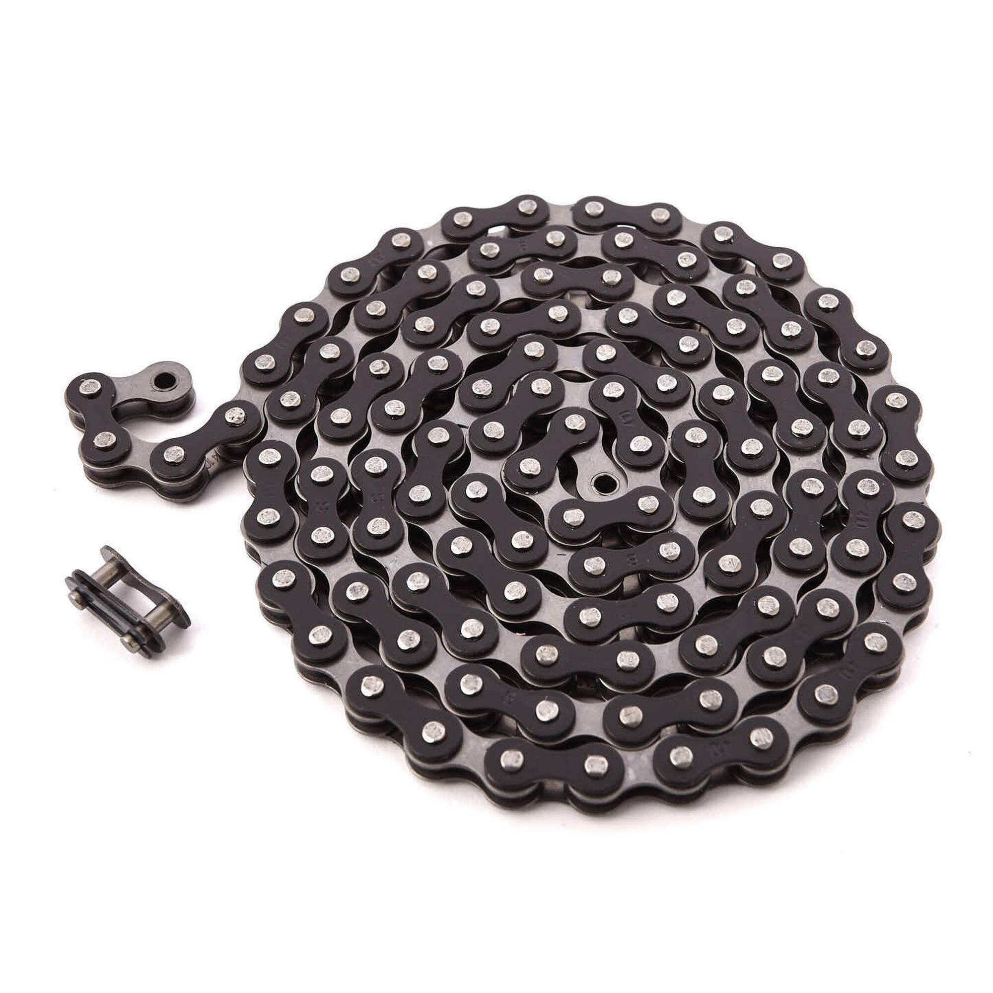 BMX CHAIN BLACK 1/2 "x1/8" STEEL KHEBIKES