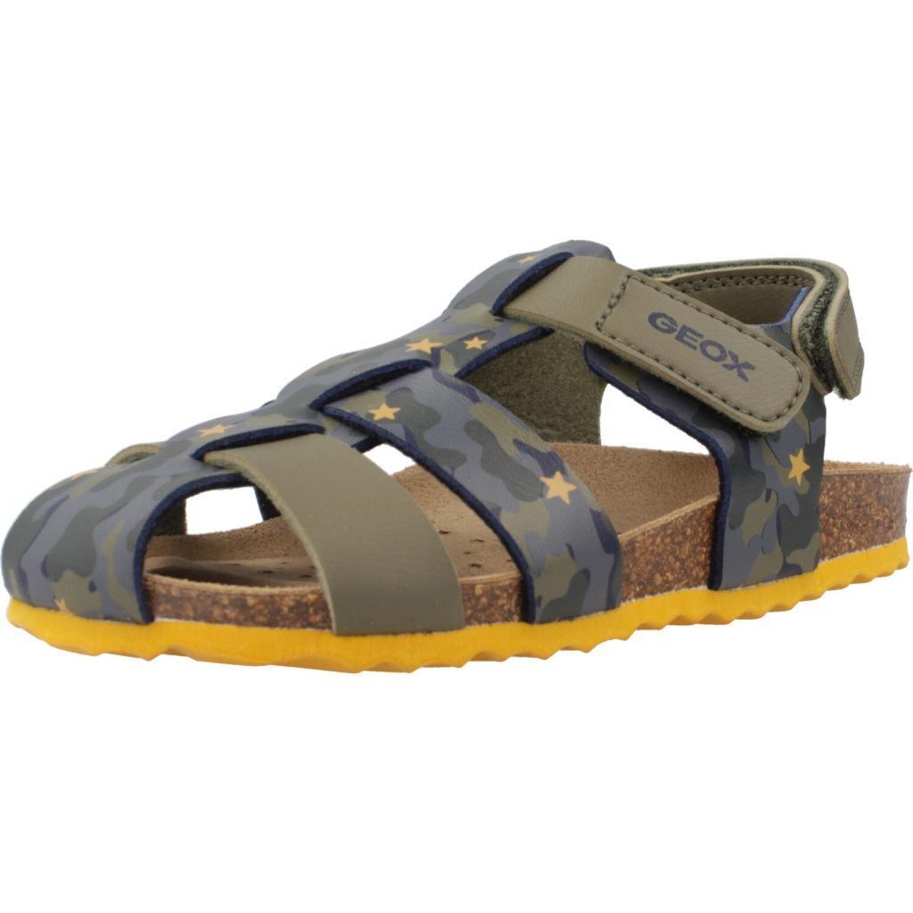 Sandały GEOX B SANDAL CHALKI BOY Zielony
