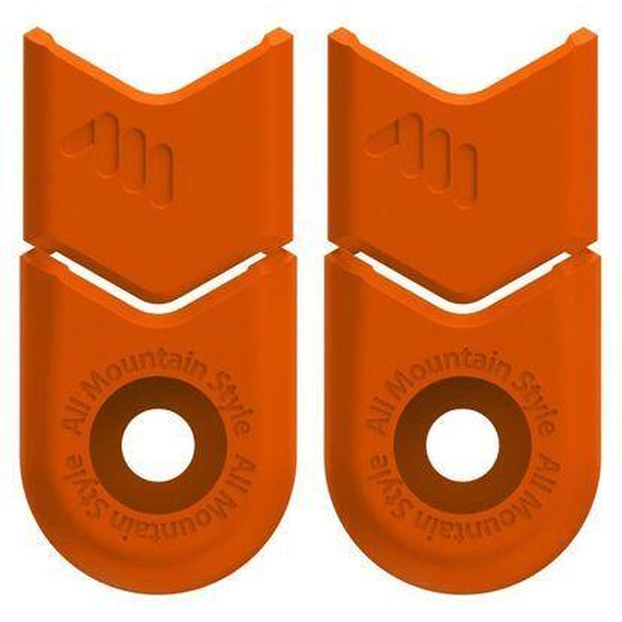 Osłona korby - Crank Defender - pomarańczowa