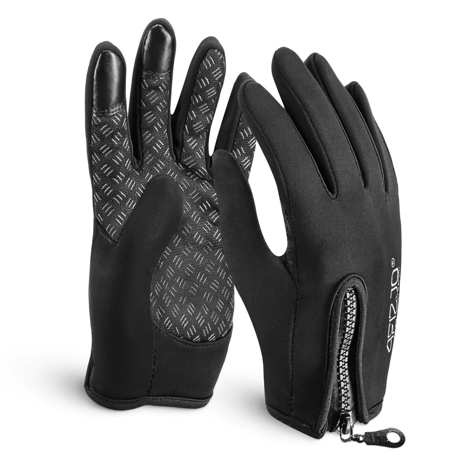 Rękawiczki do biegania termoaktywne dotykowe 4FIZJO