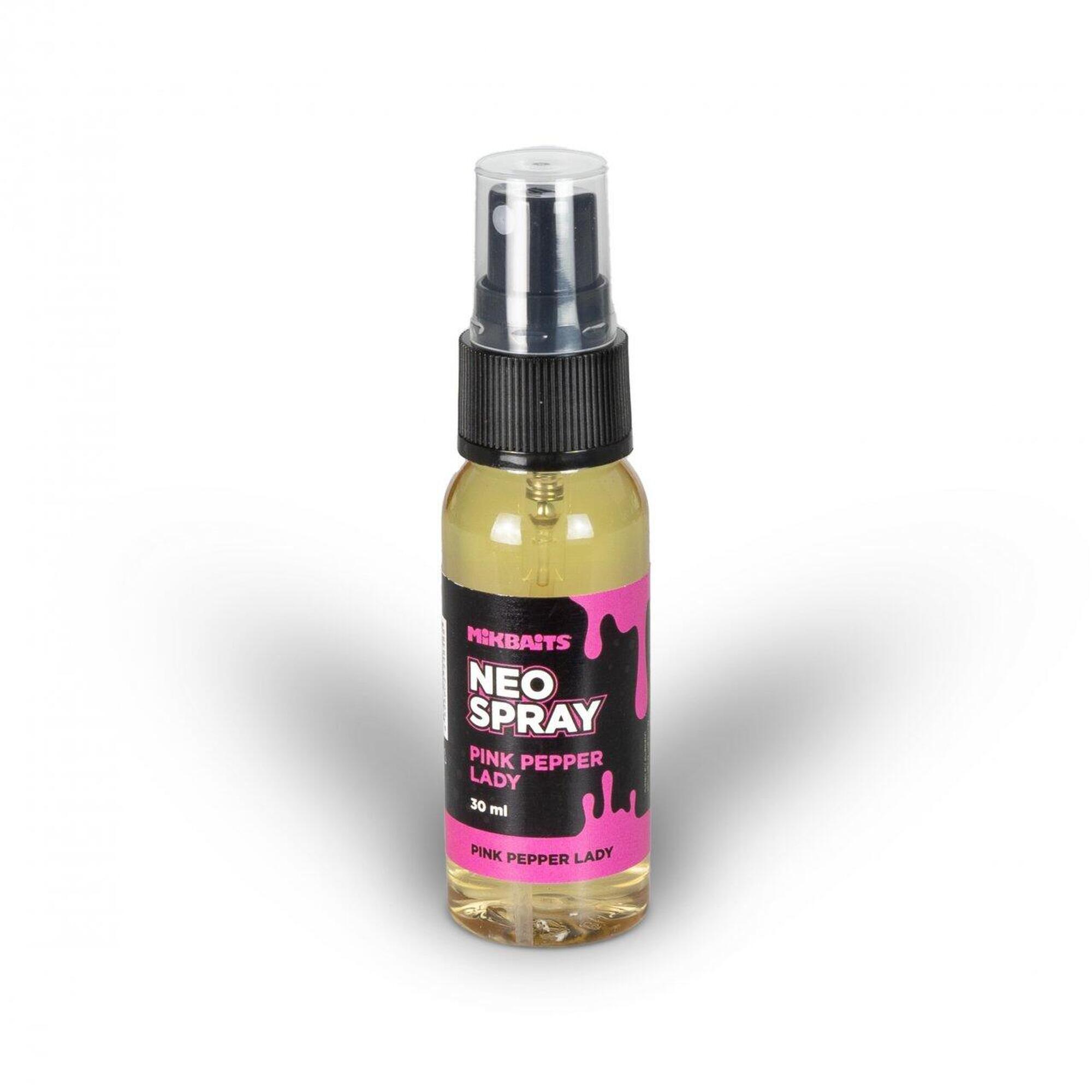 Spray Atraktor Do Przynęt Kulek Mikbaits Neo Spray 30Ml - Pink Pepper Lady