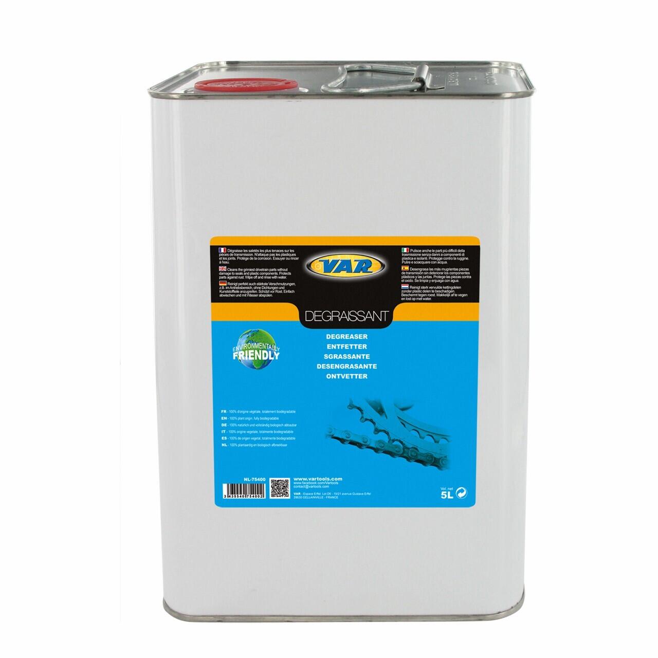 Biodegradowalny odtłuszczacz do łańcuchów stalowych Var