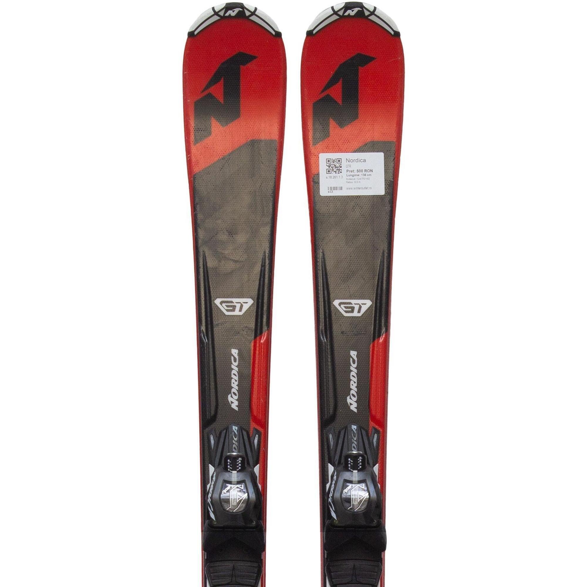 Second Life- Narty NORDICA GTR, 136 cm- Stan dobry