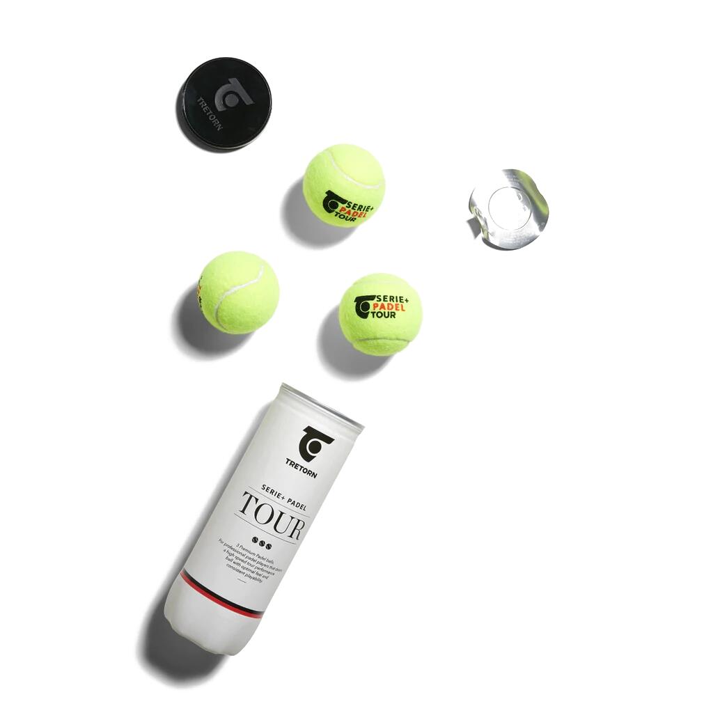 Piłki do padla Tretorn Serie+ Padel Tour