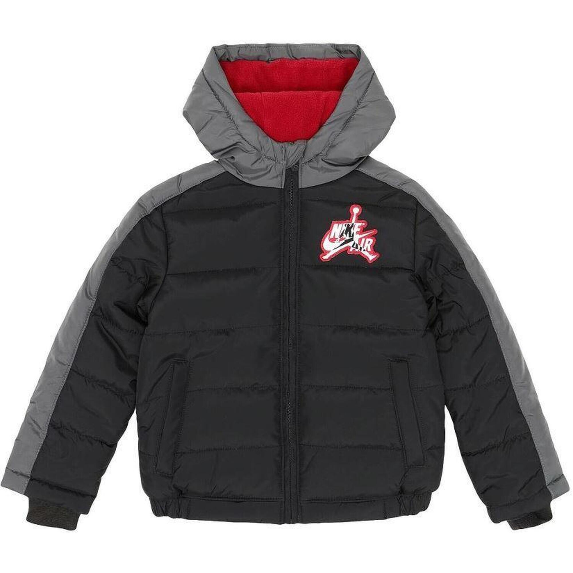 Kurtka zimowa Nike Jordan Jumpman Jr. dla dzieci, czarna, rozmiar 80