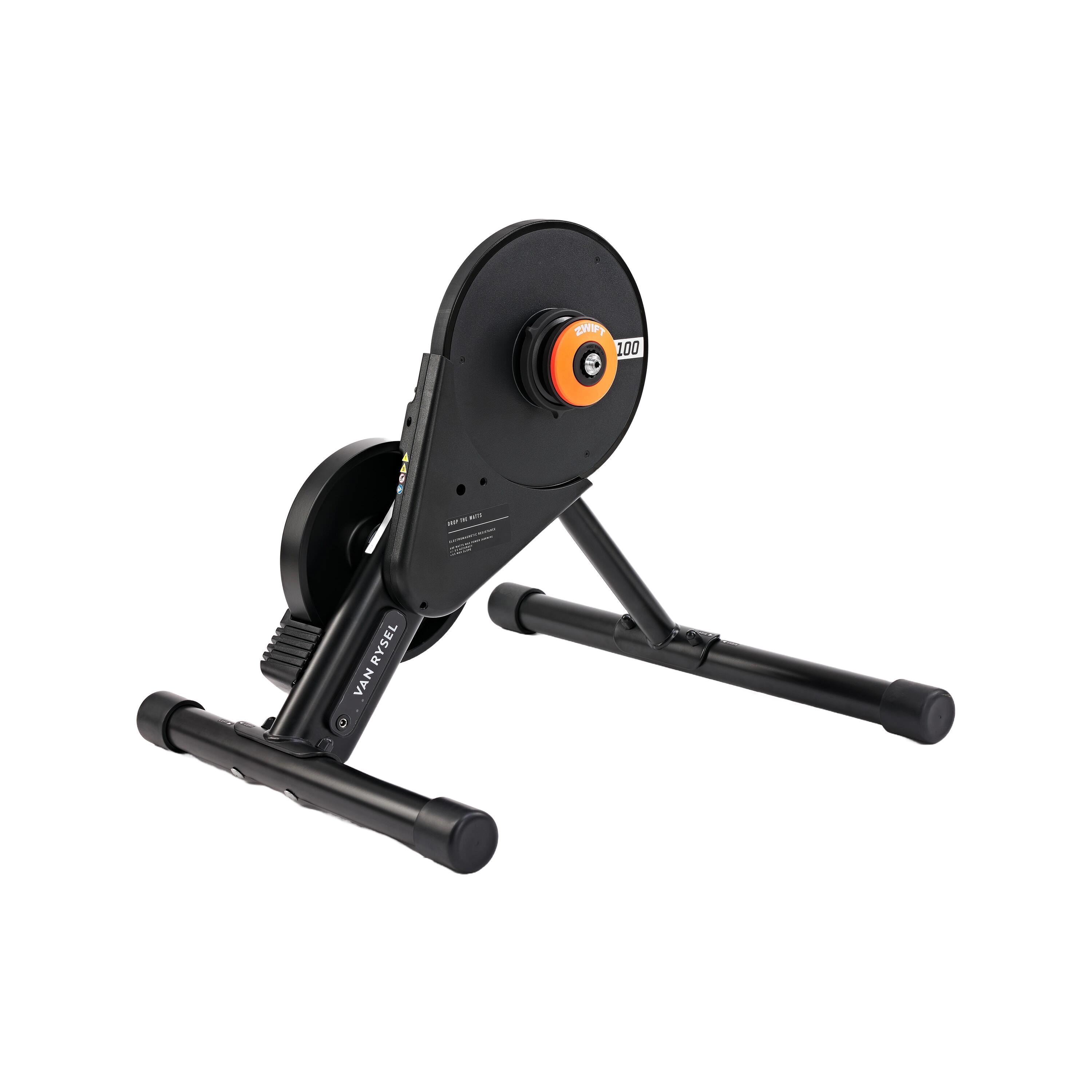 Trenażer Van Rysel D100 ze Zwift Cog and Click