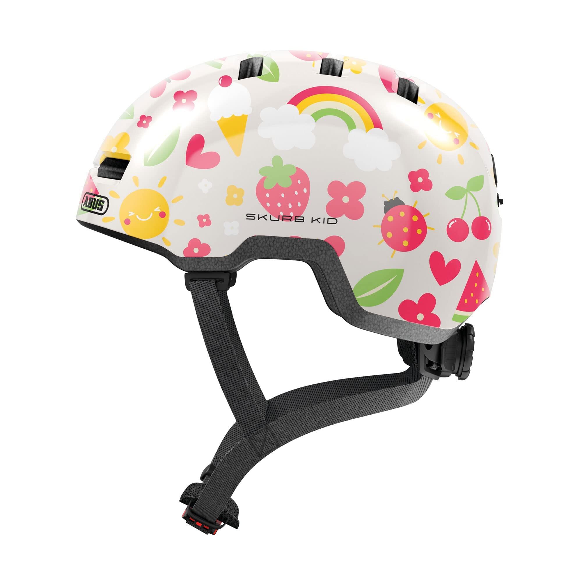 Kask Rowerowy Skurb Kid Cream Summer