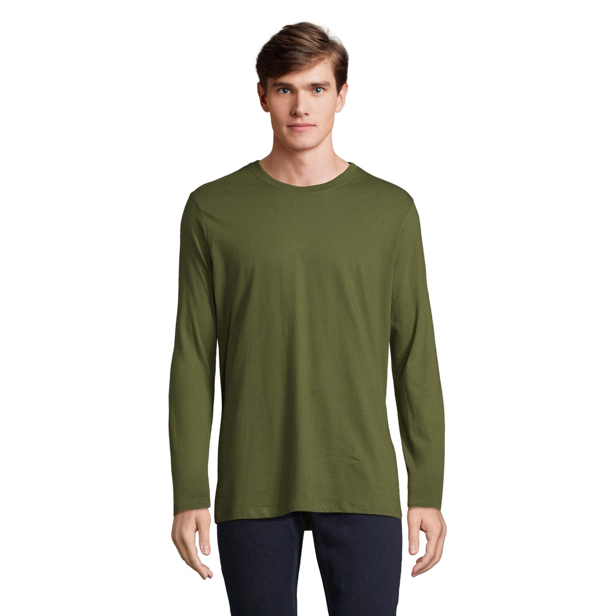 Męska Bawełniana Koszulka Z Długim Rękawem Imperial