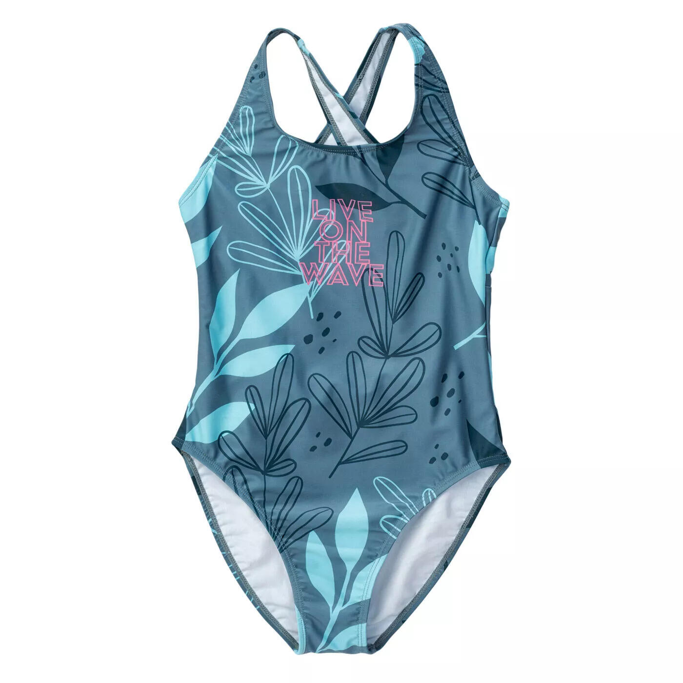 Dziewczęcy jednoczęściowy kostium kąpielowy Aquawave Salava