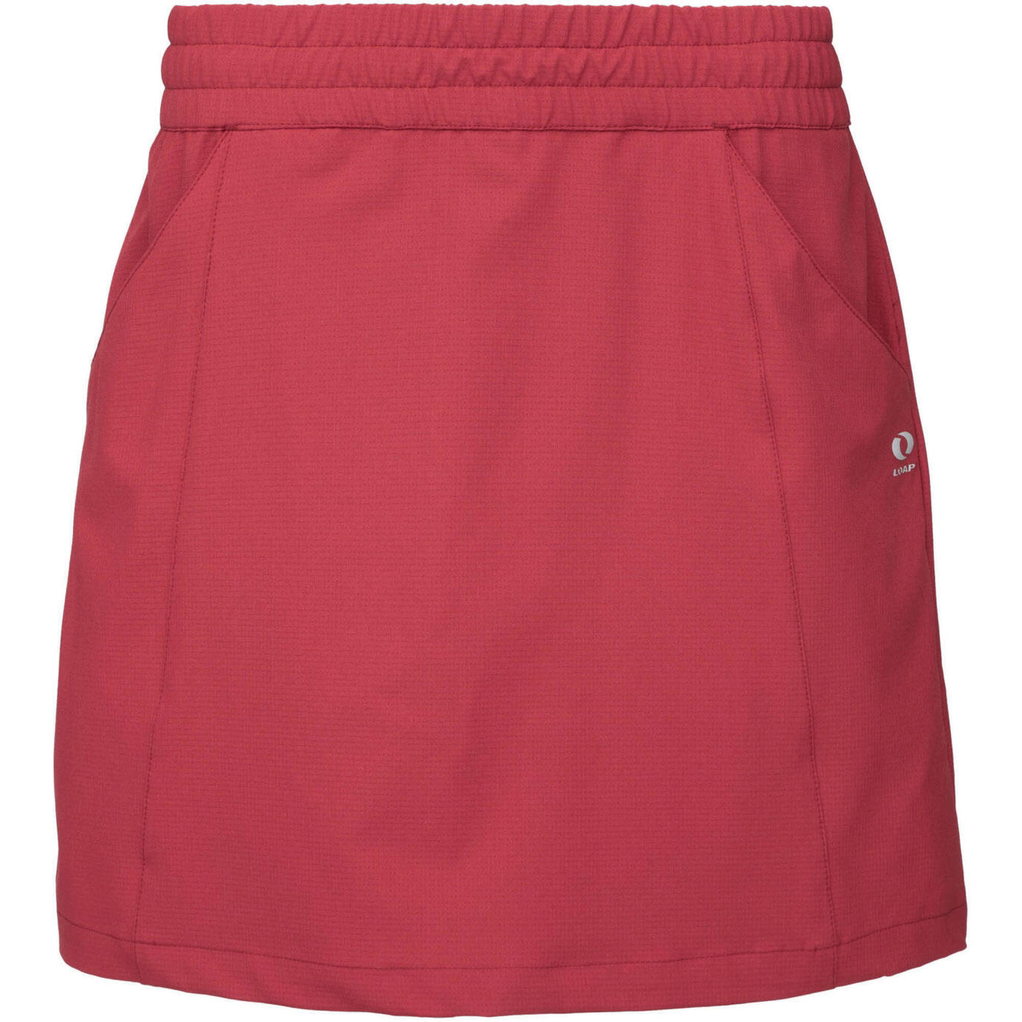 Damska spódnica sportowa Loap Uznora, czerwona, 2XL