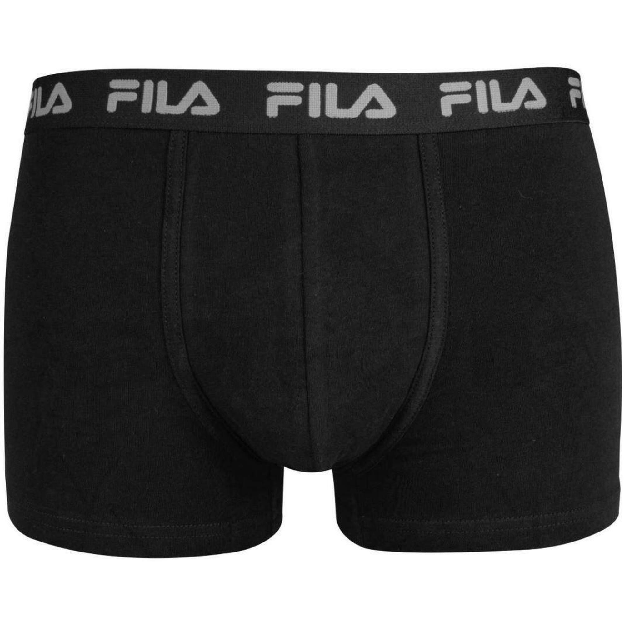 Fila bokserki męskie 1 szt., czarne, rozmiar S
