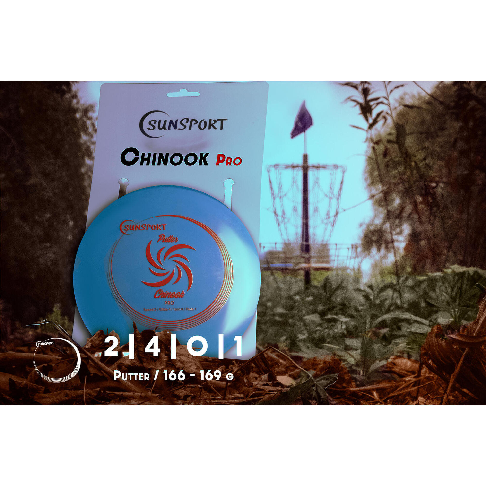 Sunsport Discgolf PRO disc Chinook Putter