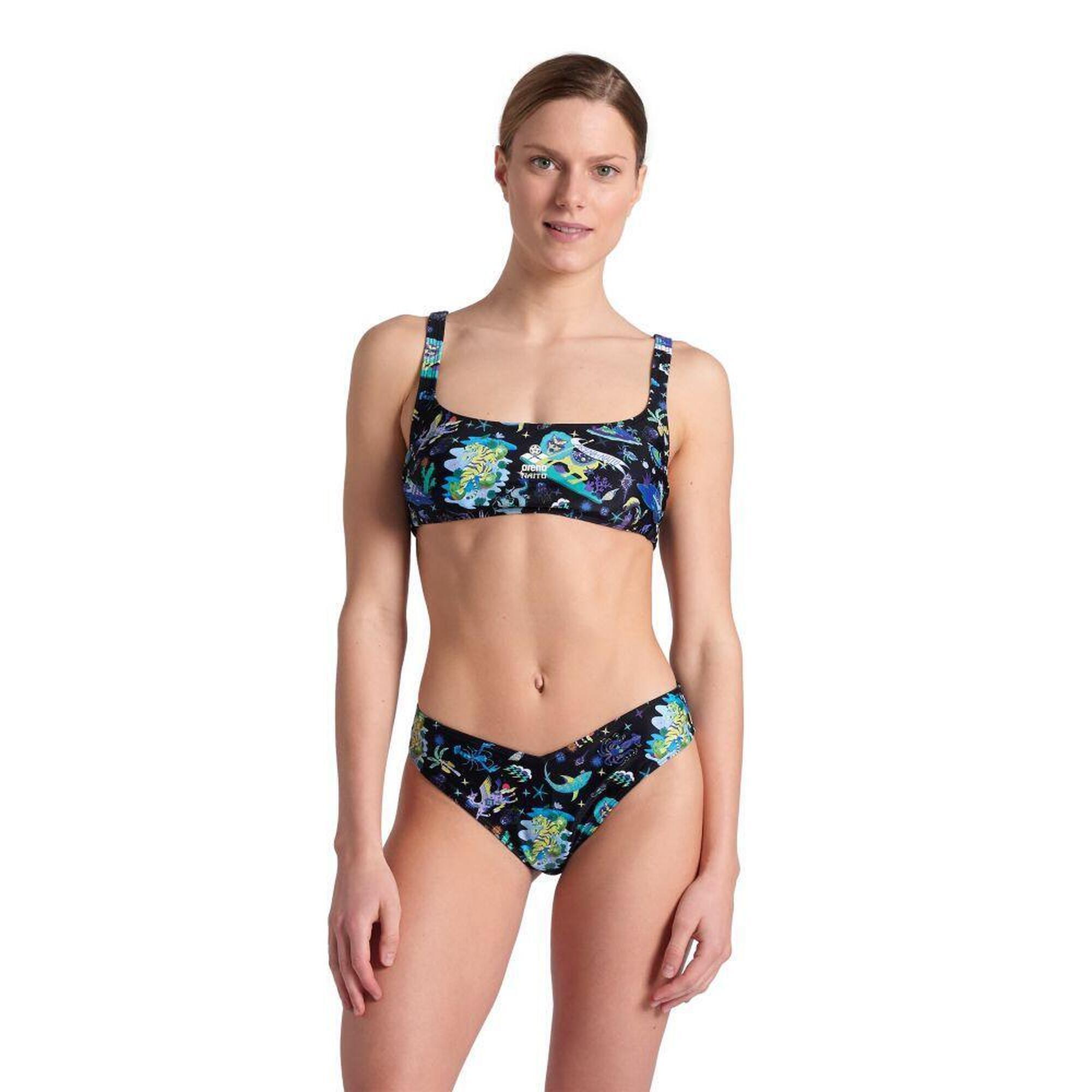 Strój kąpielowy damski dwuczęściowy bikini basen plażę Arena Fun Planet