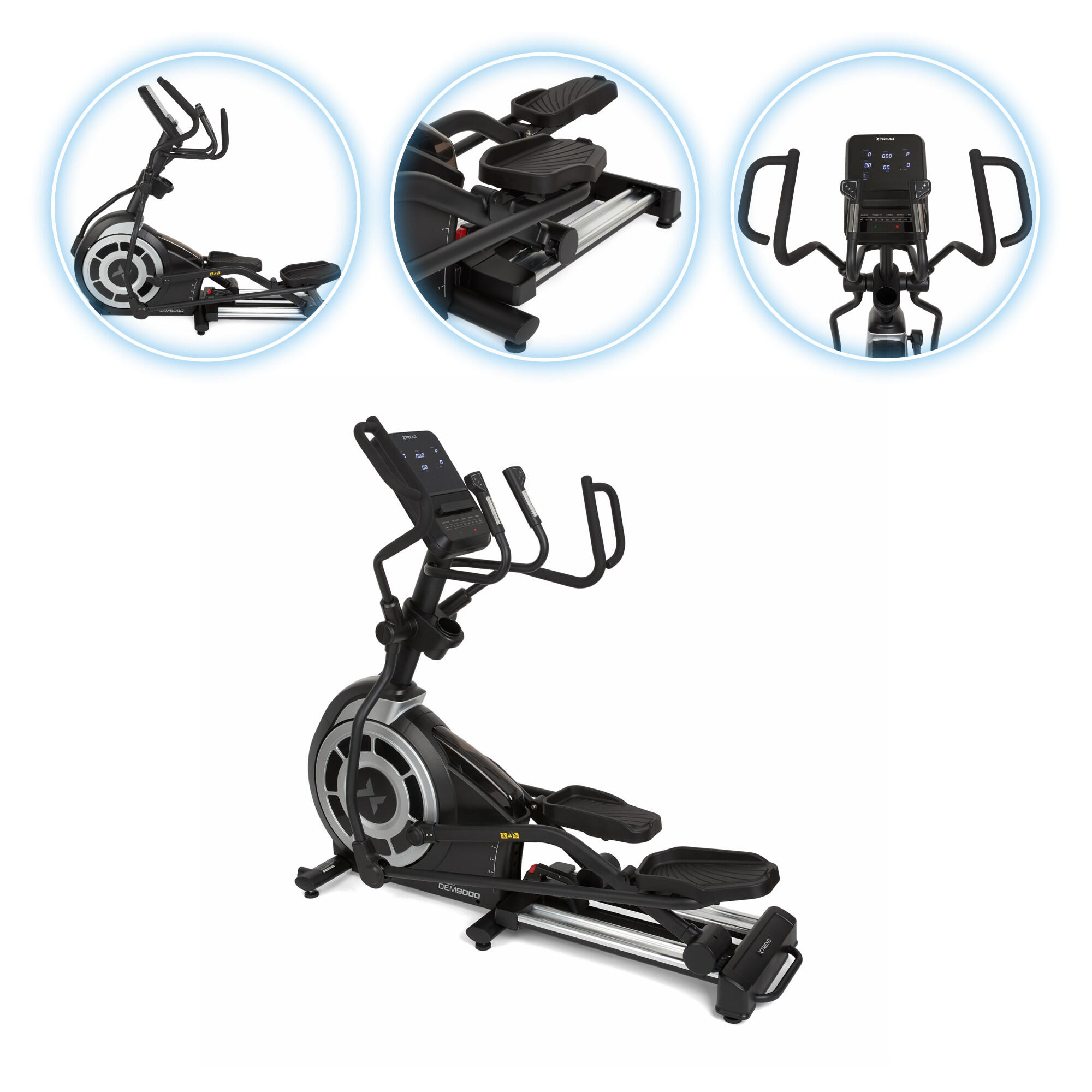 Eliptyk XTREXO OEM9000 czarny OS