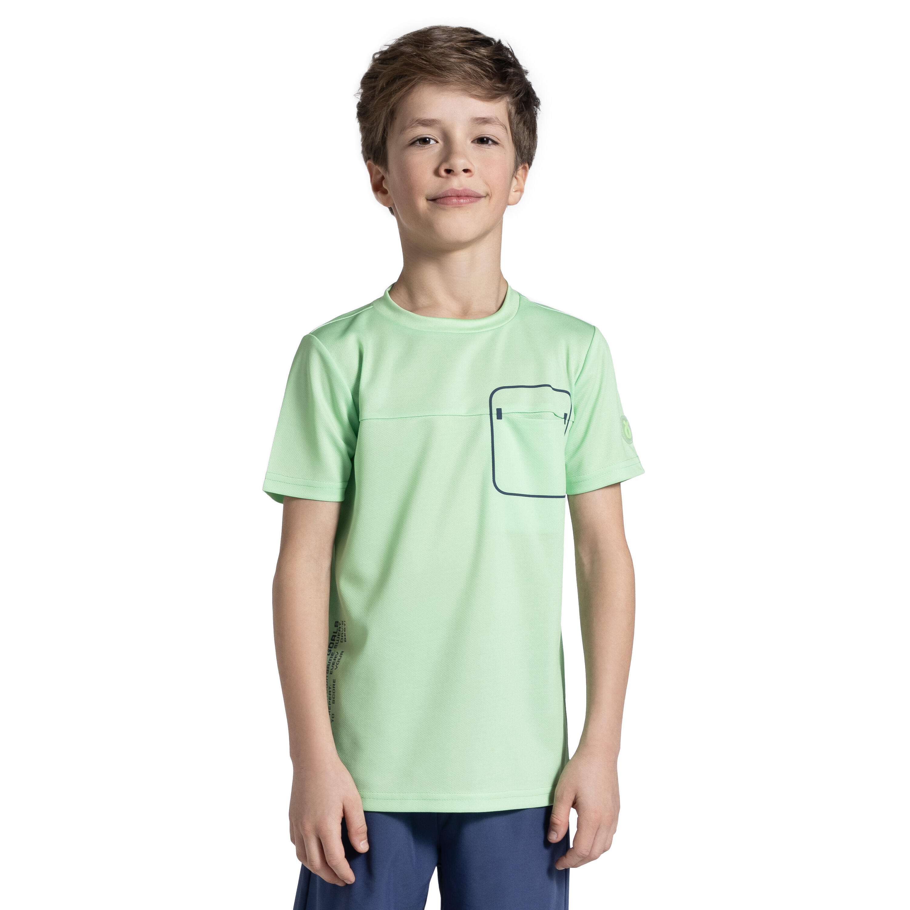 Koszulka sportowa dziecięca Lemon Explore WL5 z krótkim rękawem z kieszonką