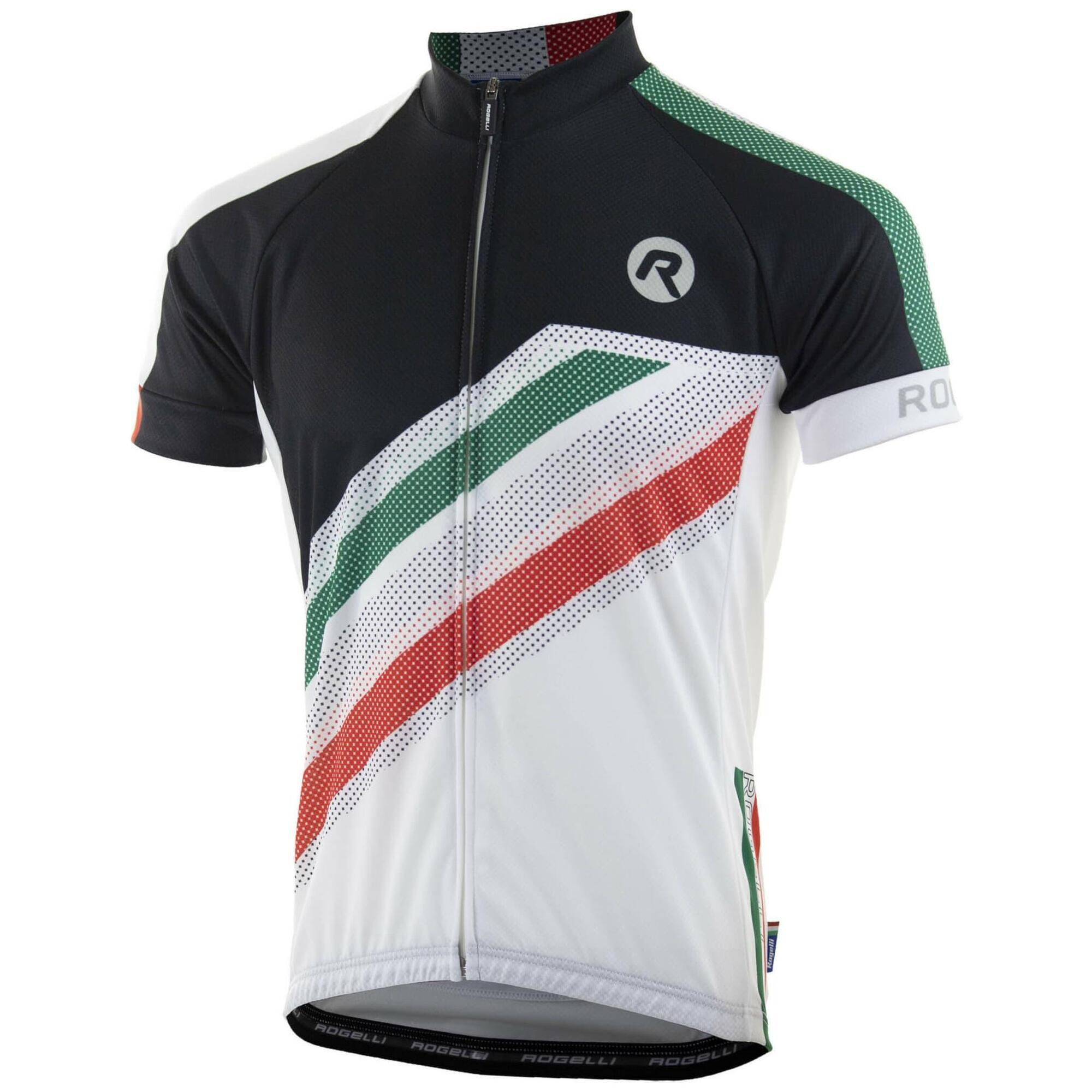 Koszulka rowerowa męska ROGELLI TEAM 2.0 z krótkim rękawem