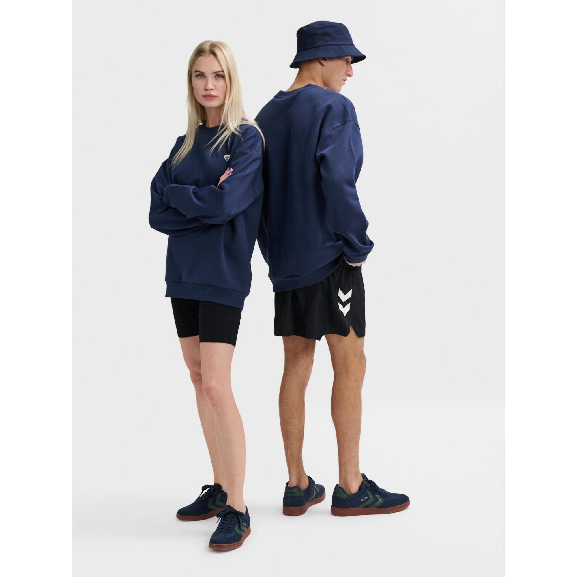 Luźna bluza z okrągłym dekoltem Hummel Bee