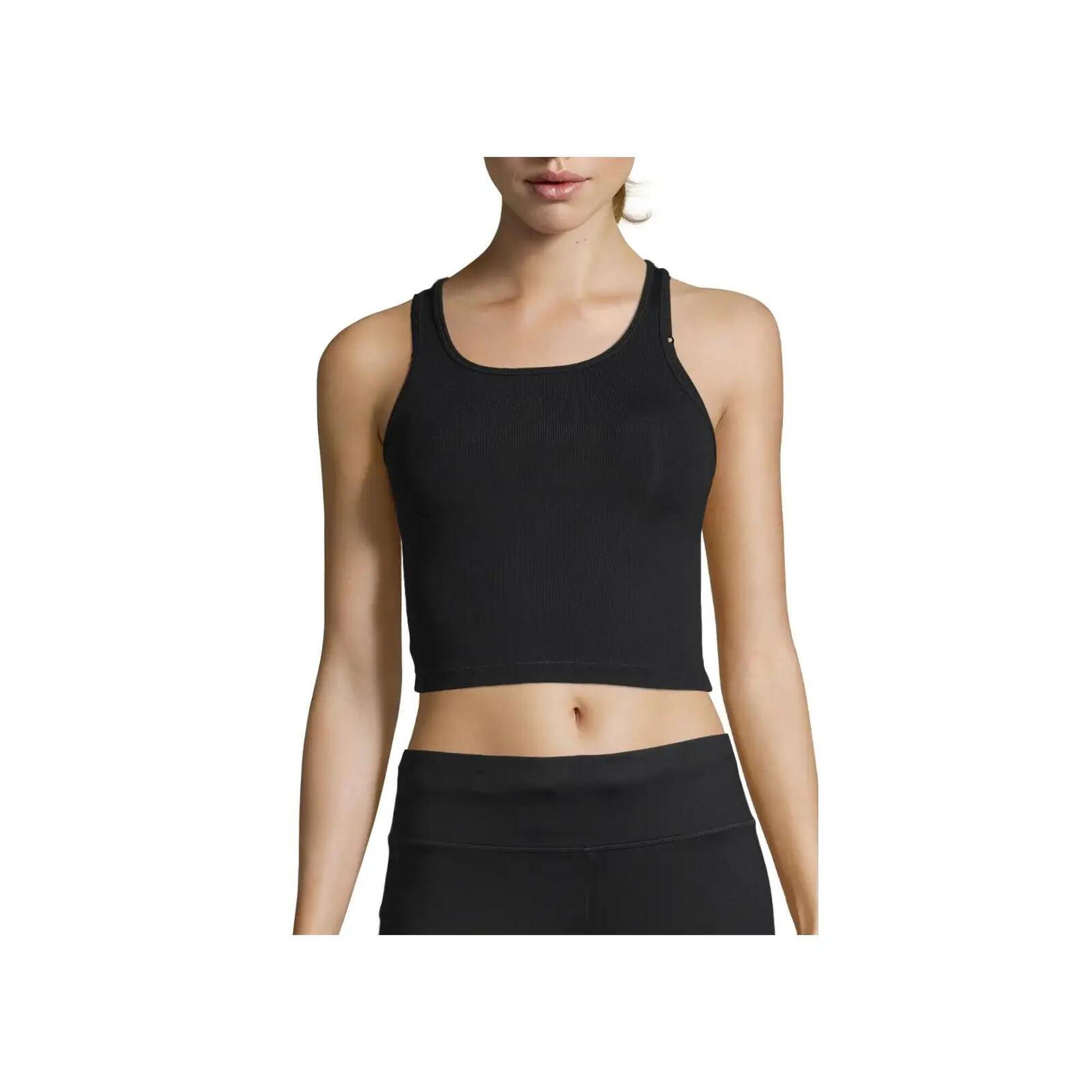 Koszulka Damska Casall Crop Rib Racerback Oddychająca Elastyczna