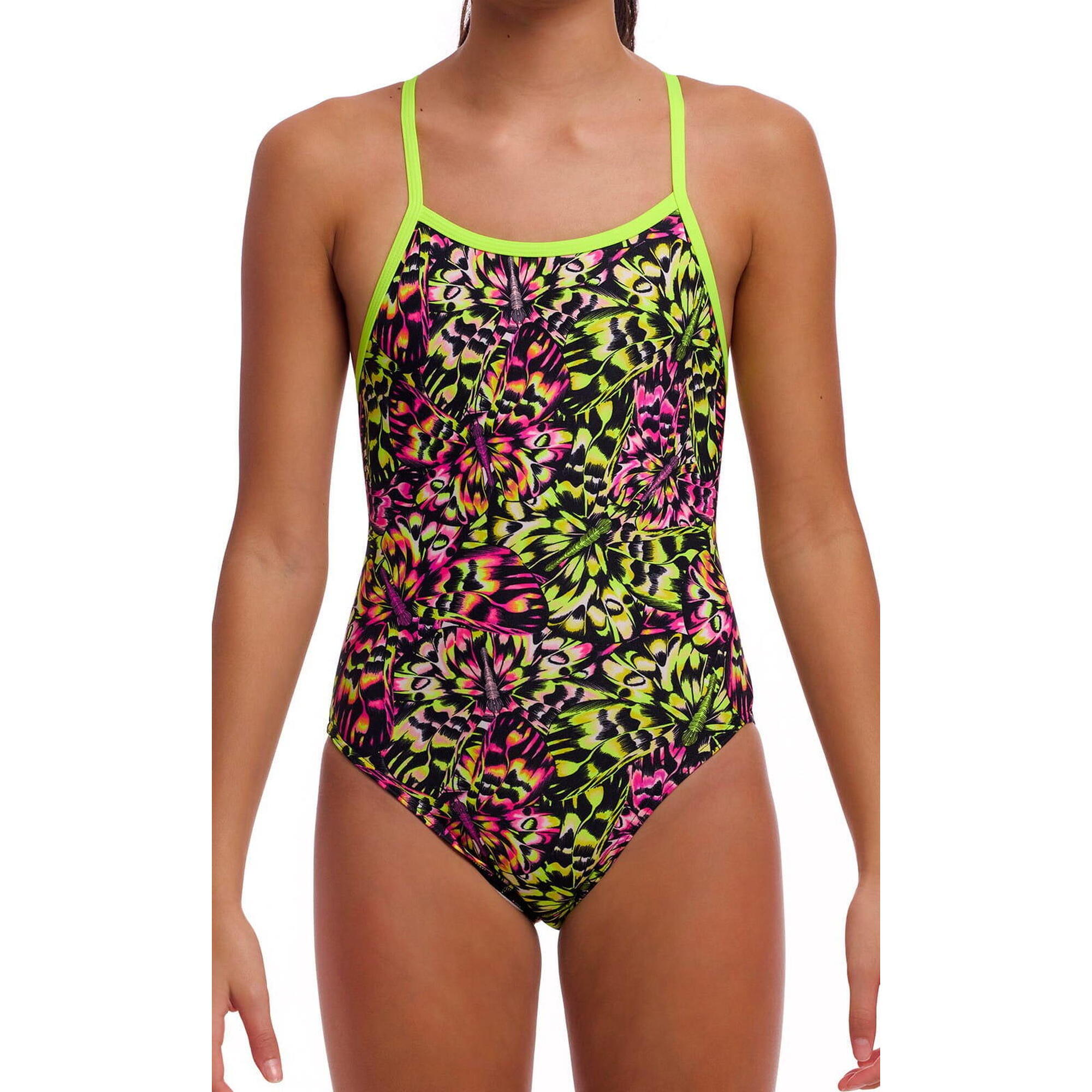 Strój do pływania dziewczęcy Funkita Water Wings - Single Strap