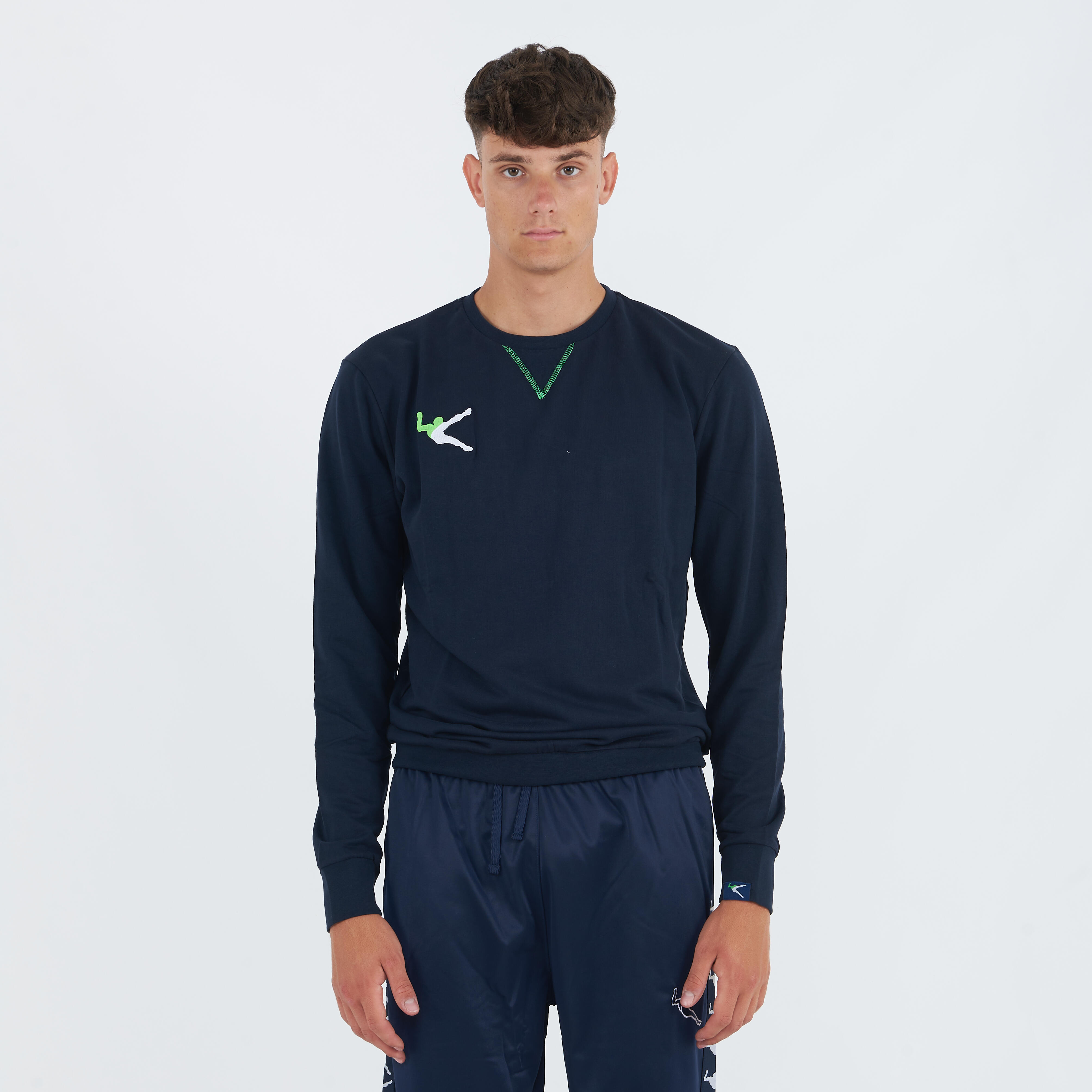 Bluza bawełniana Napix z okrągłym dekoltem