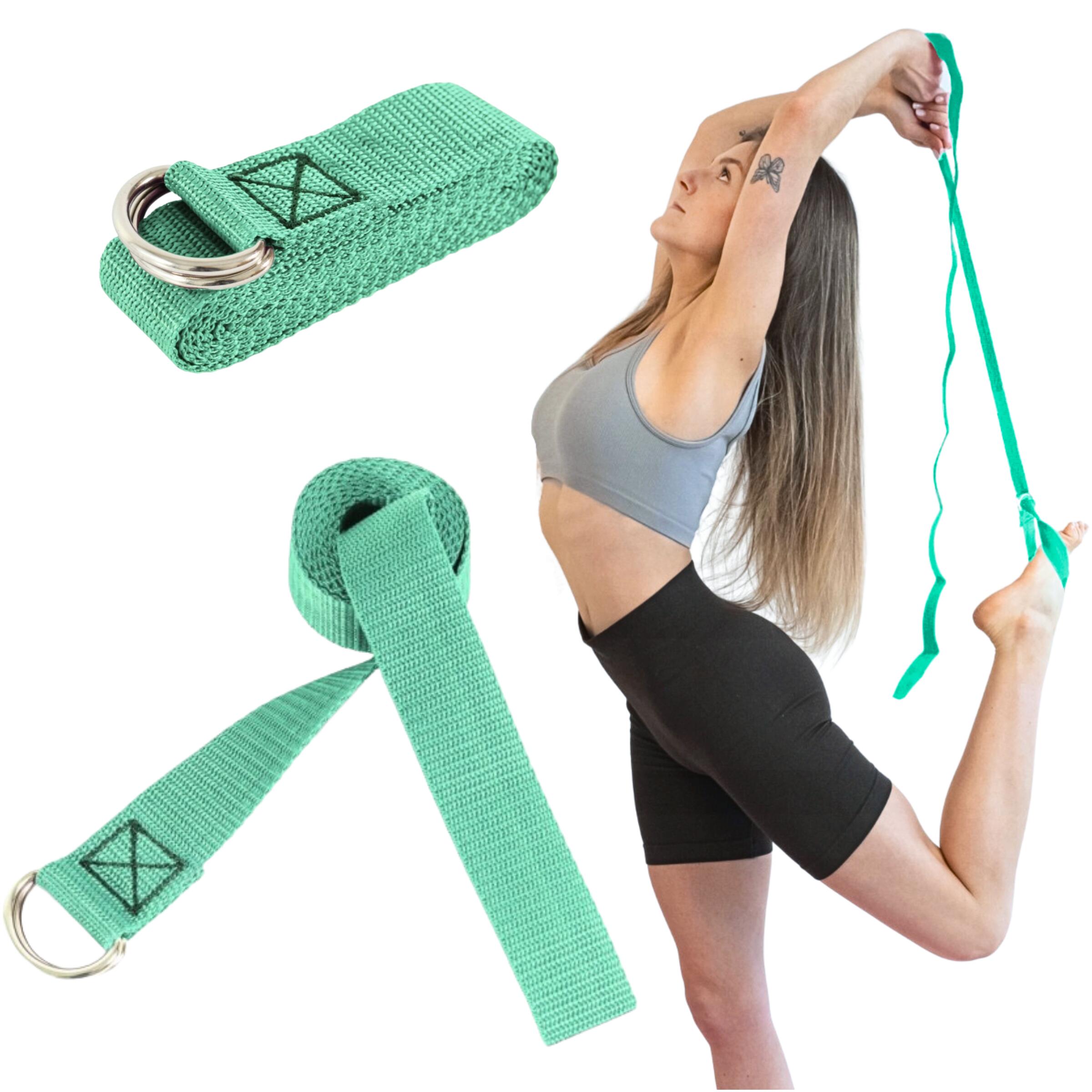 Fit.me Pasek do jogi Miętowy