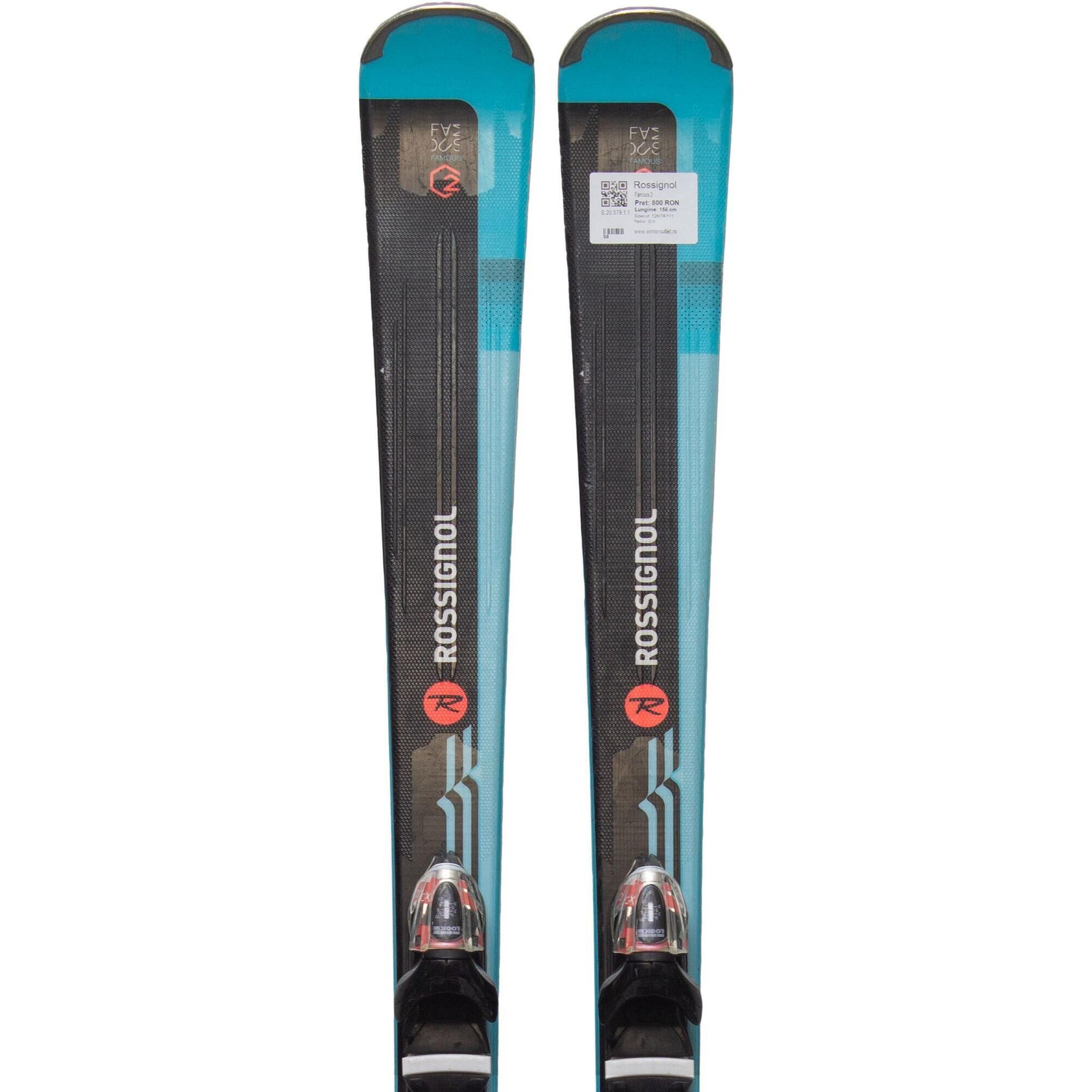 Second Life- Narty ROSSIGNOL Famous 2, 156 cm- Stan bardzo dobry