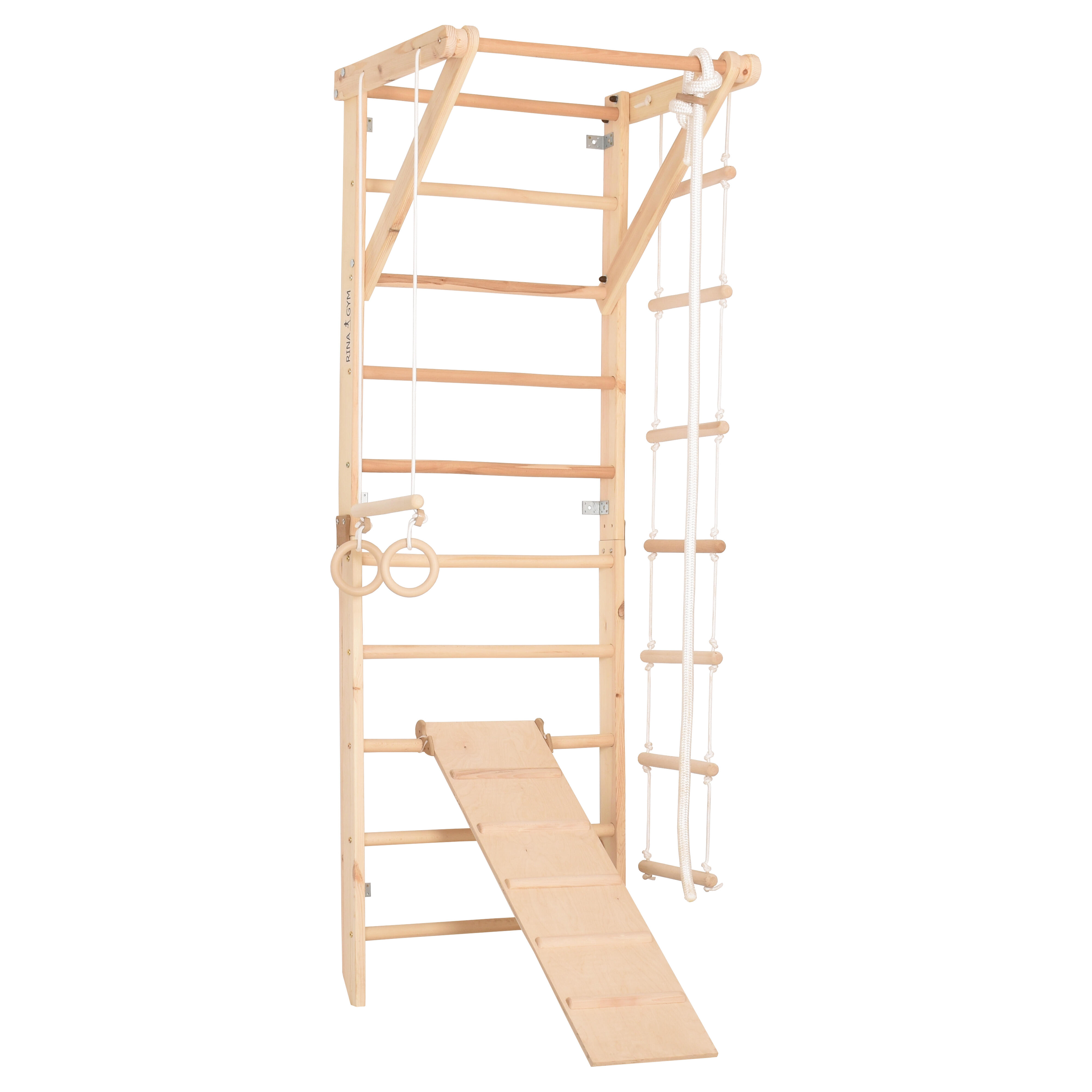 Drewniana drabinka gimnastyczna Rinagym Sport 3