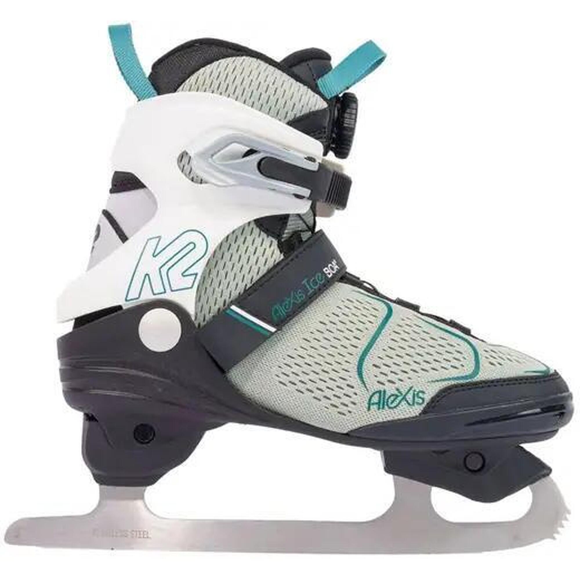 Łyżwy Rekreacyjne K2 Alexis Boa Figure Women łyżwy - Szary/Czarny/Morski - 42.5