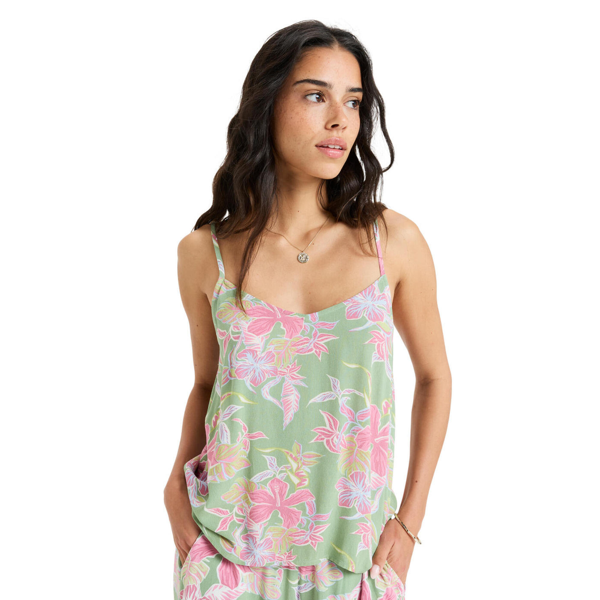 Top na ramiączkach dla Kobiety HIBISCUS ISLAND