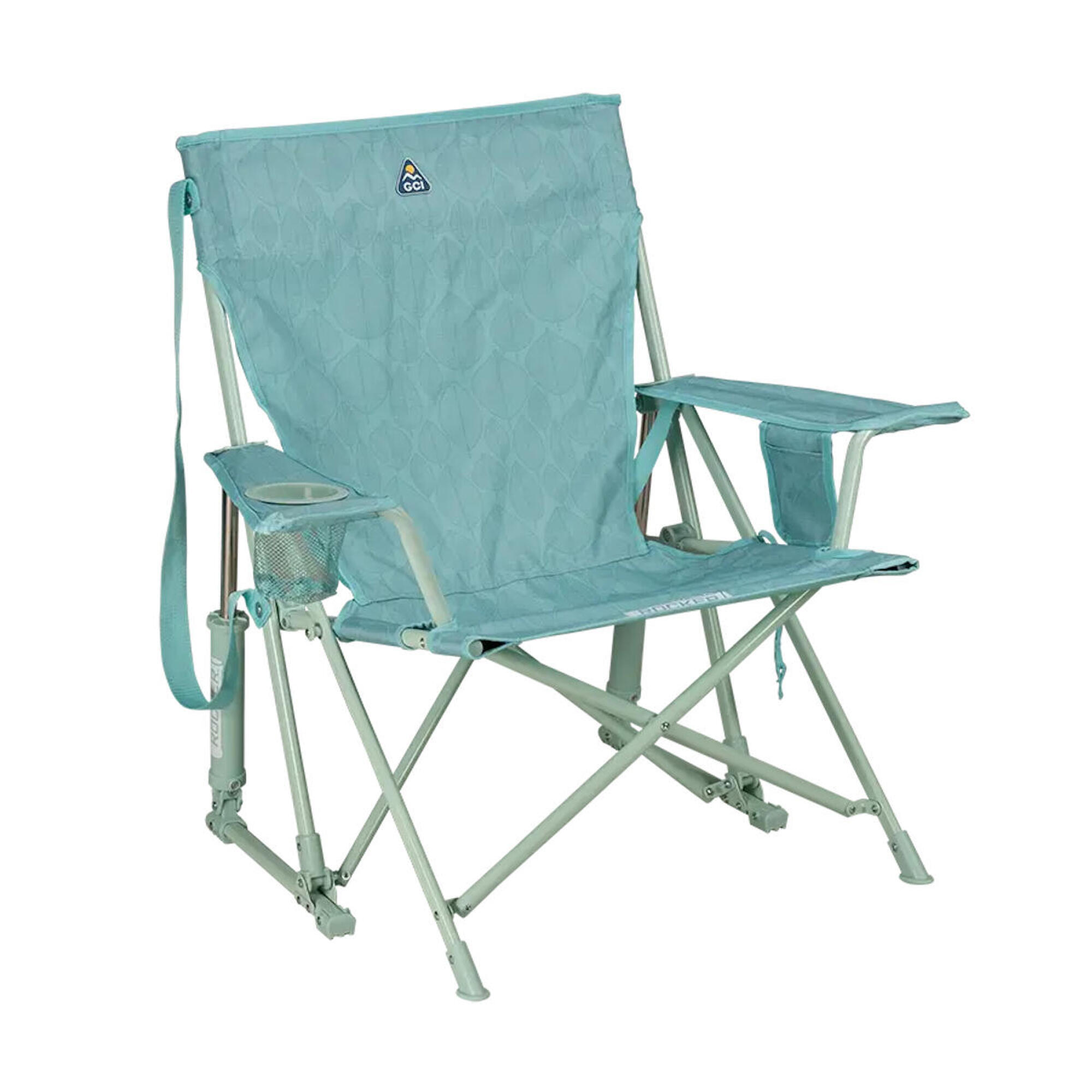 Krzesełko GCI Outdoor Kickback Rocker™ - leaf/pastel green