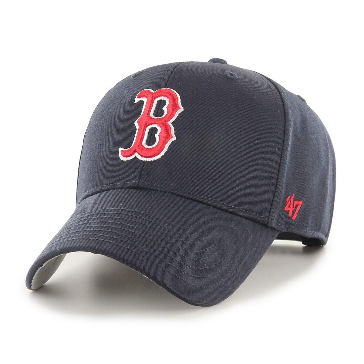 Czapka z daszkiem męska do baseballu Brand `47 Boston Red Sox granatowa