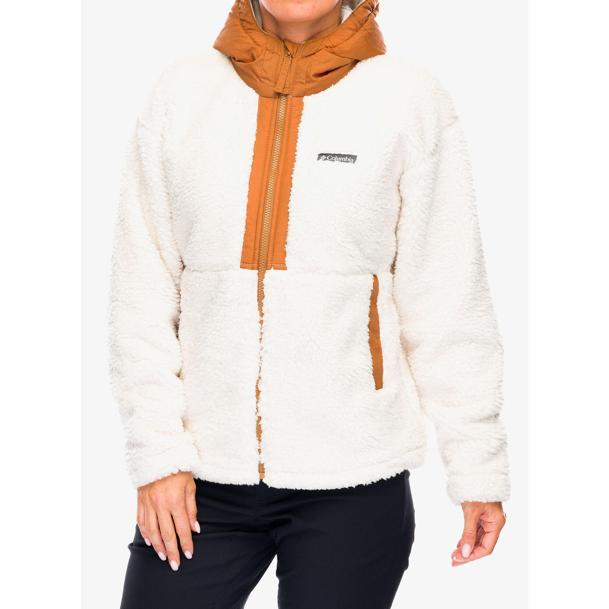 Polar damski Columbia Boundless Discovery Hooded Sherpa
