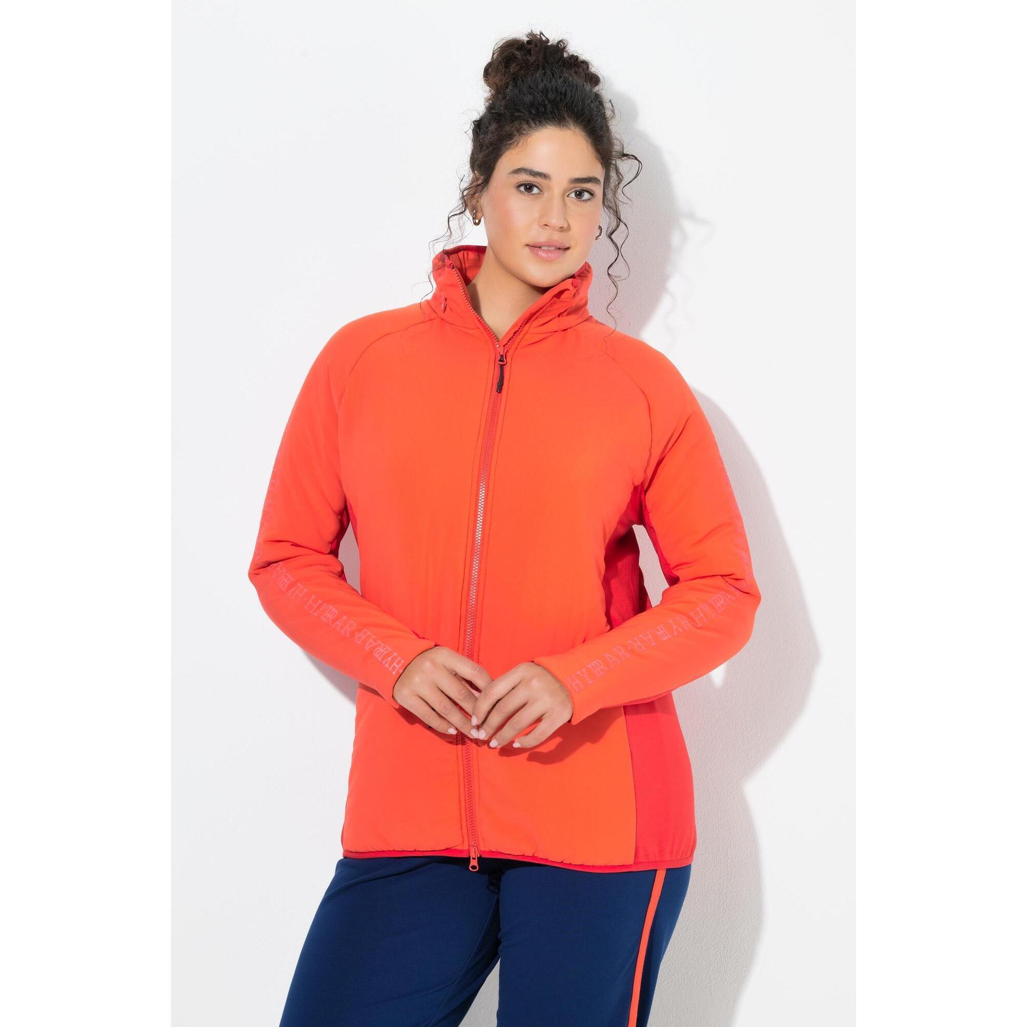 Damskie Kurtka funkcyjna stójka kaptur 2-kierunkowy zamek błyskawiczny