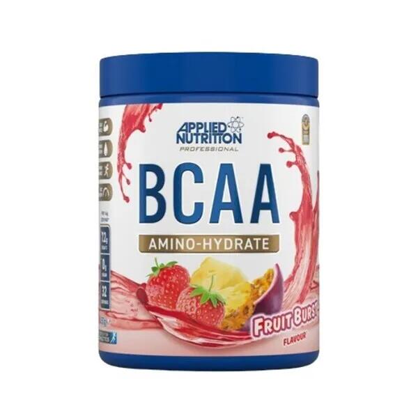 Aminokwasy BCAA Amino-Hydrate Applied Nutrition Fruit Burst 450g