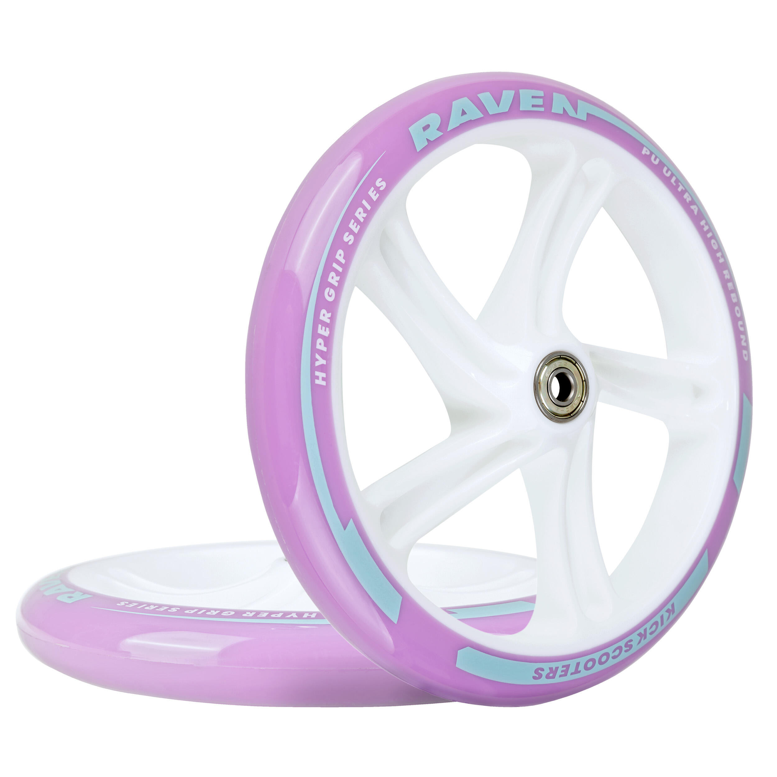 Kółka do hulajnogi Raven Estelle PRO 200mm 2szt Abec-9